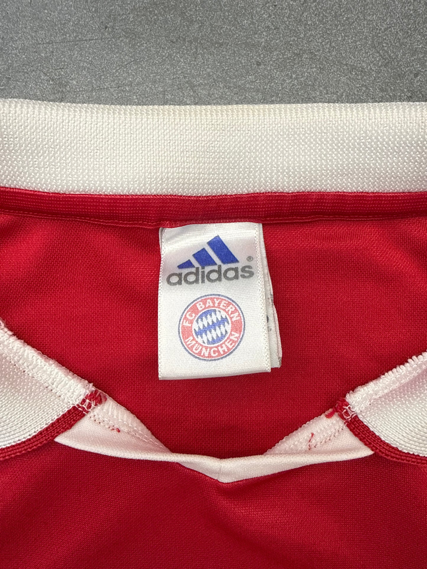 2003-2004 ADIDAS FC BAYERN MUNICH HOME SOCCER JERSEY