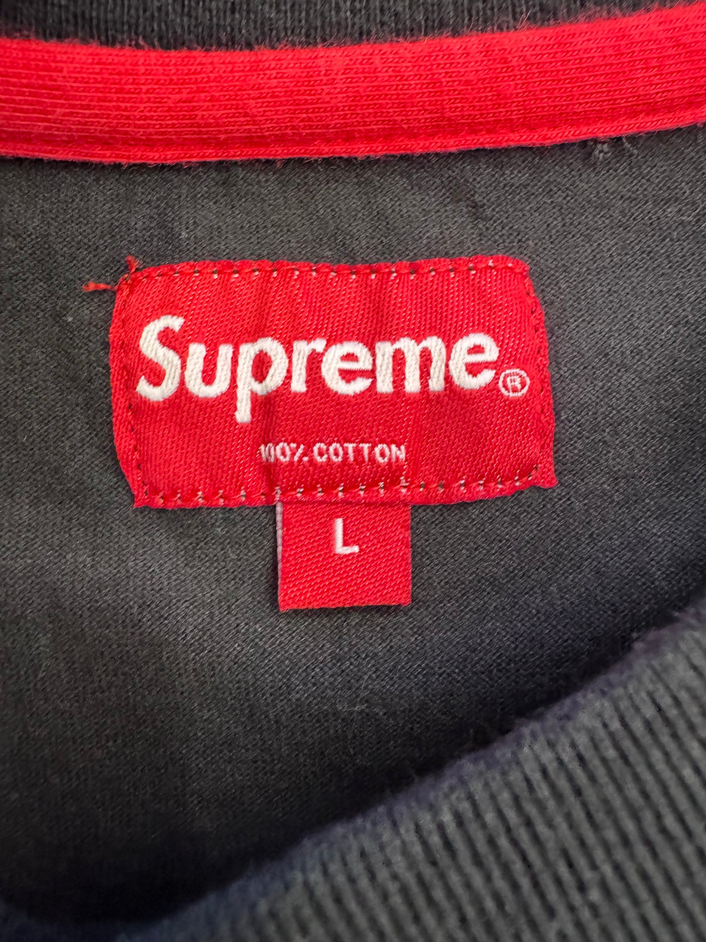 SUPREME SMALL BOX LOGO TEE BLACK