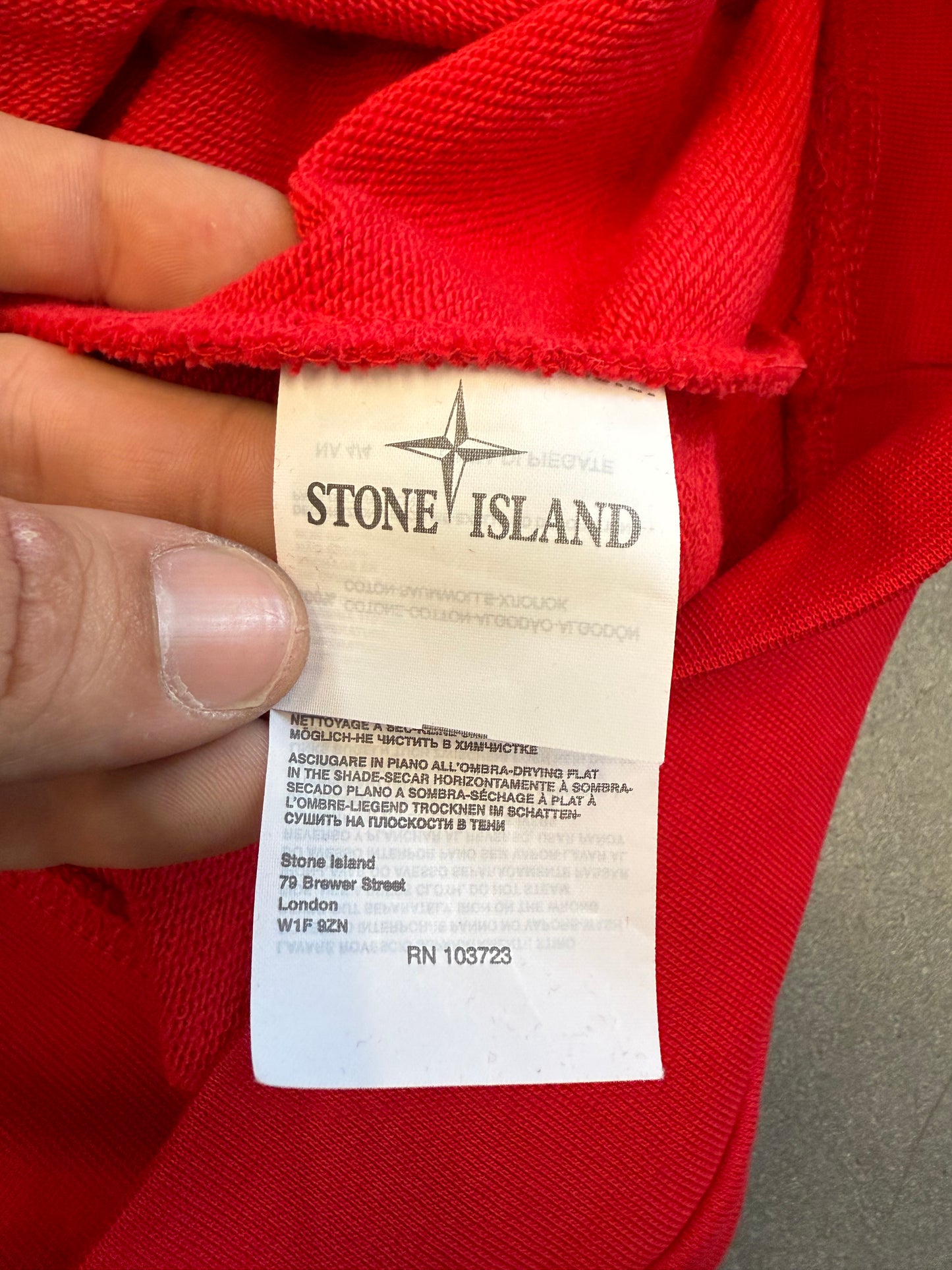 STONE ISLAND KNIT CREWNECK "PATCH LOGO"