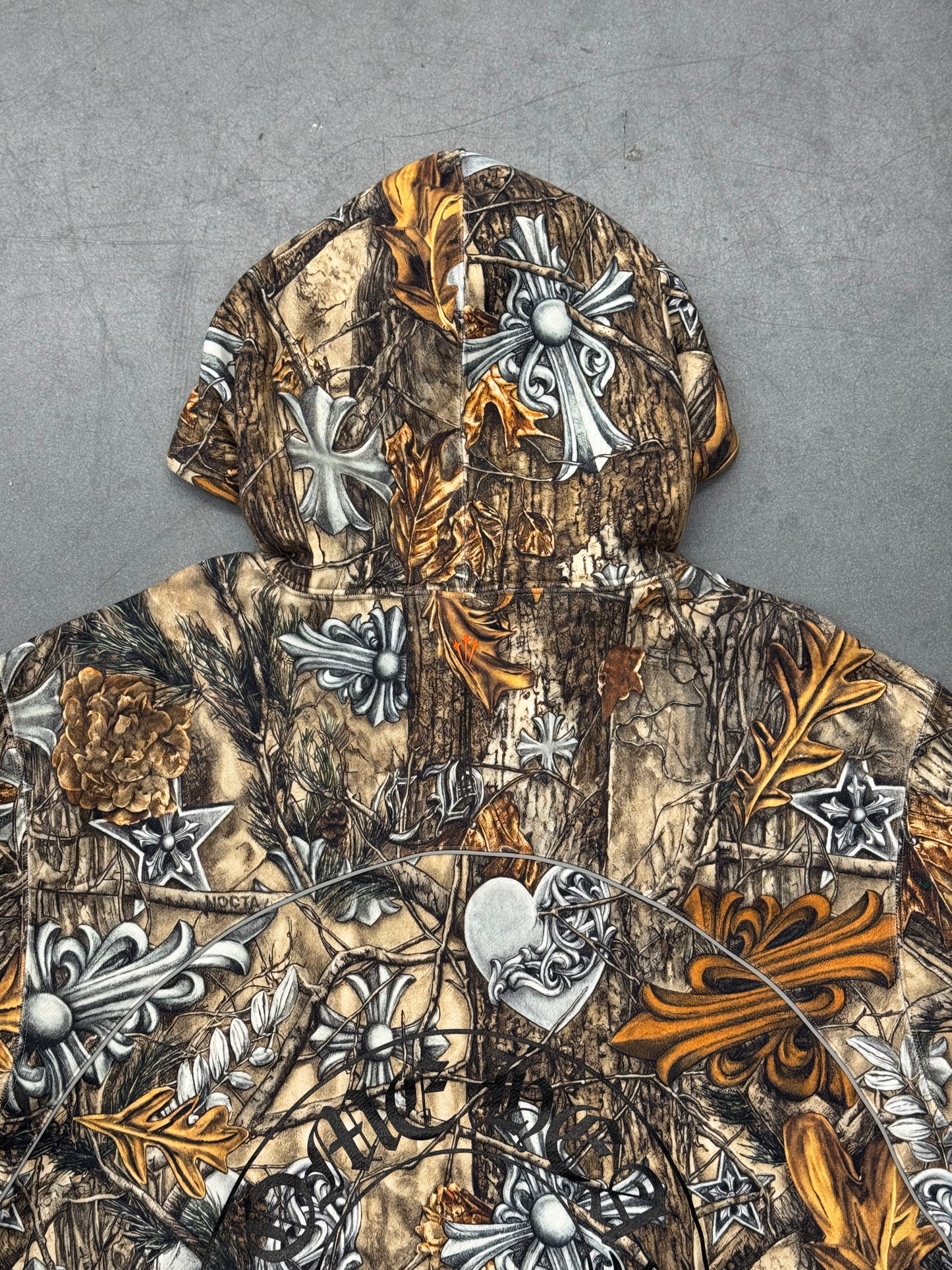 CHROME HEARTS NOCTA NIKE PULLOVER HOODIE - CAMO