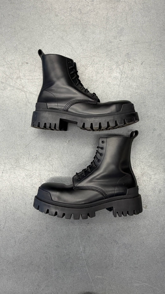 BALENCIAGA STRIKE COMBAT BOOTS
