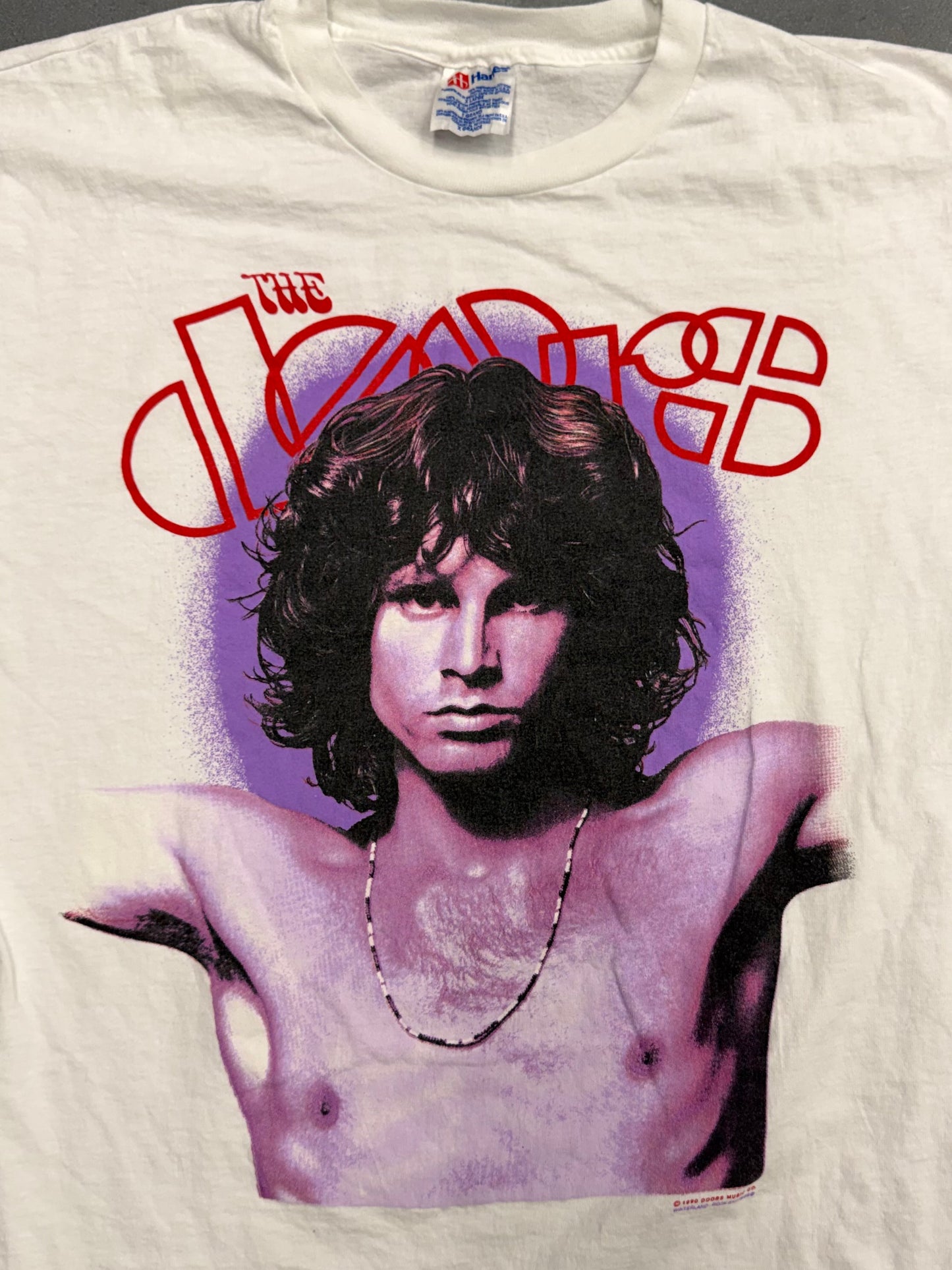 1990 THE DOORS JIM MORRISON TEE (HANES TAG)