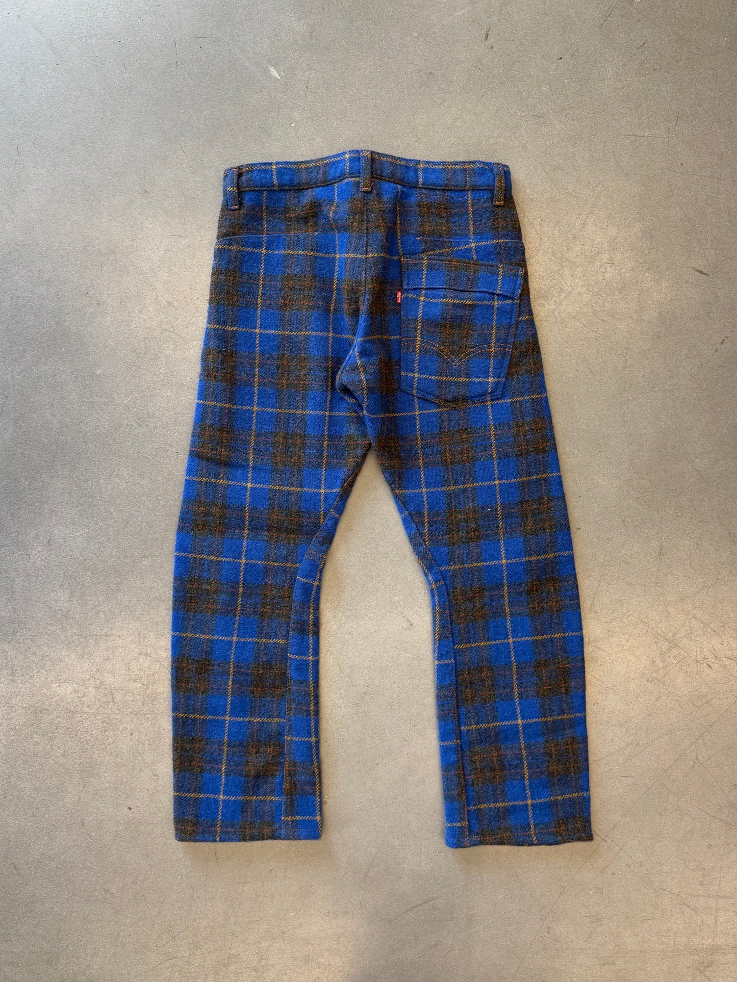 AD2002 LEVI'S X JUNYA WATANABE COMME DES GARCONS PLAID WORK PANT