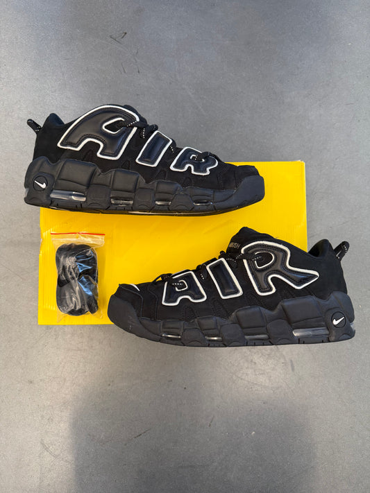 SIZE 13 NIKE AIR MAX UPTEMPO LOW AMBUSH BLACK (PRE-OWNED WITH BOX)