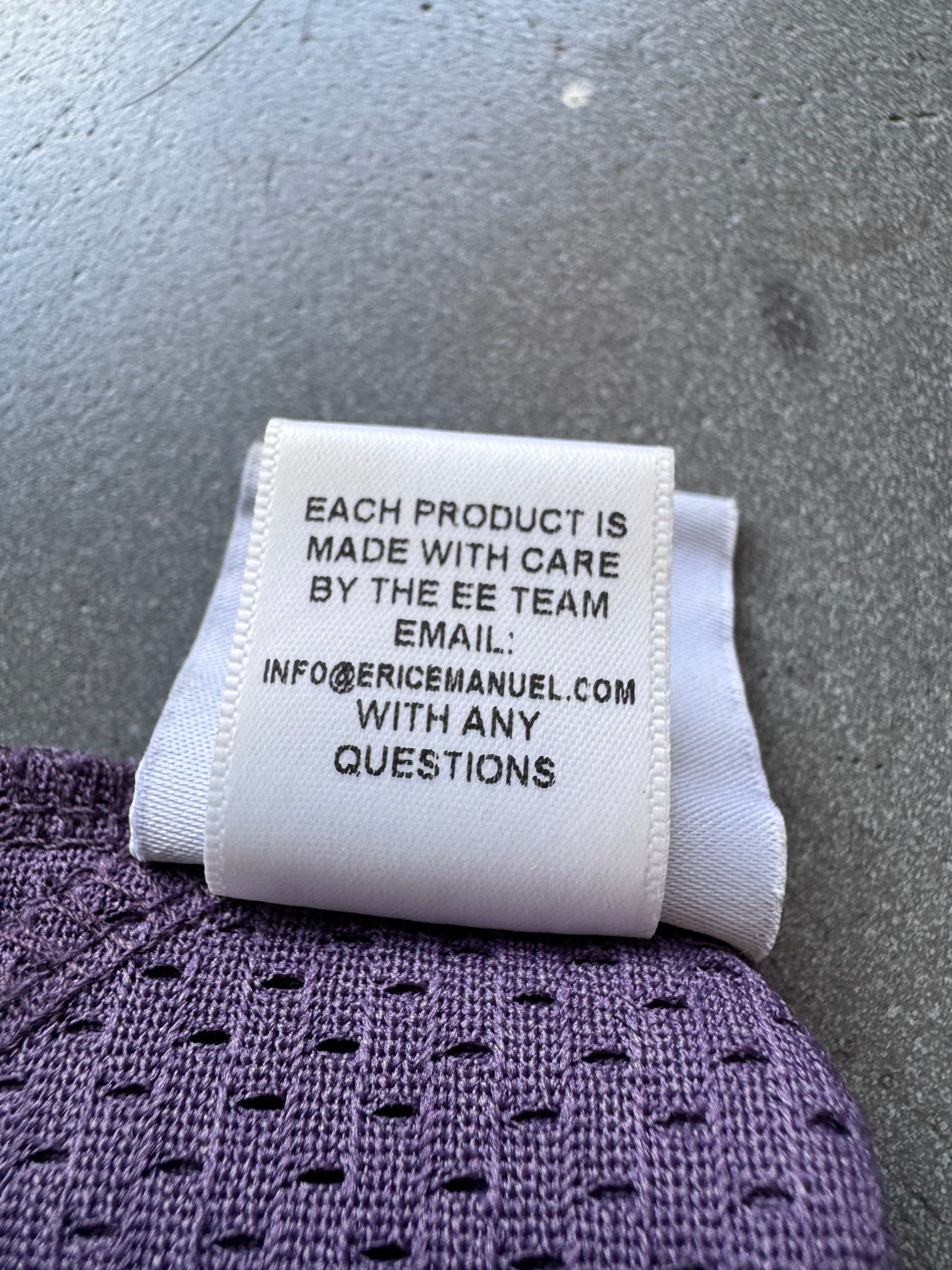 ERIC EMANUEL EE BASIC SHORT BOLT GRAPE (S)