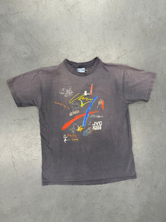 1990 JVC JAZZ FESTIVAL TEE (HANES TAG)