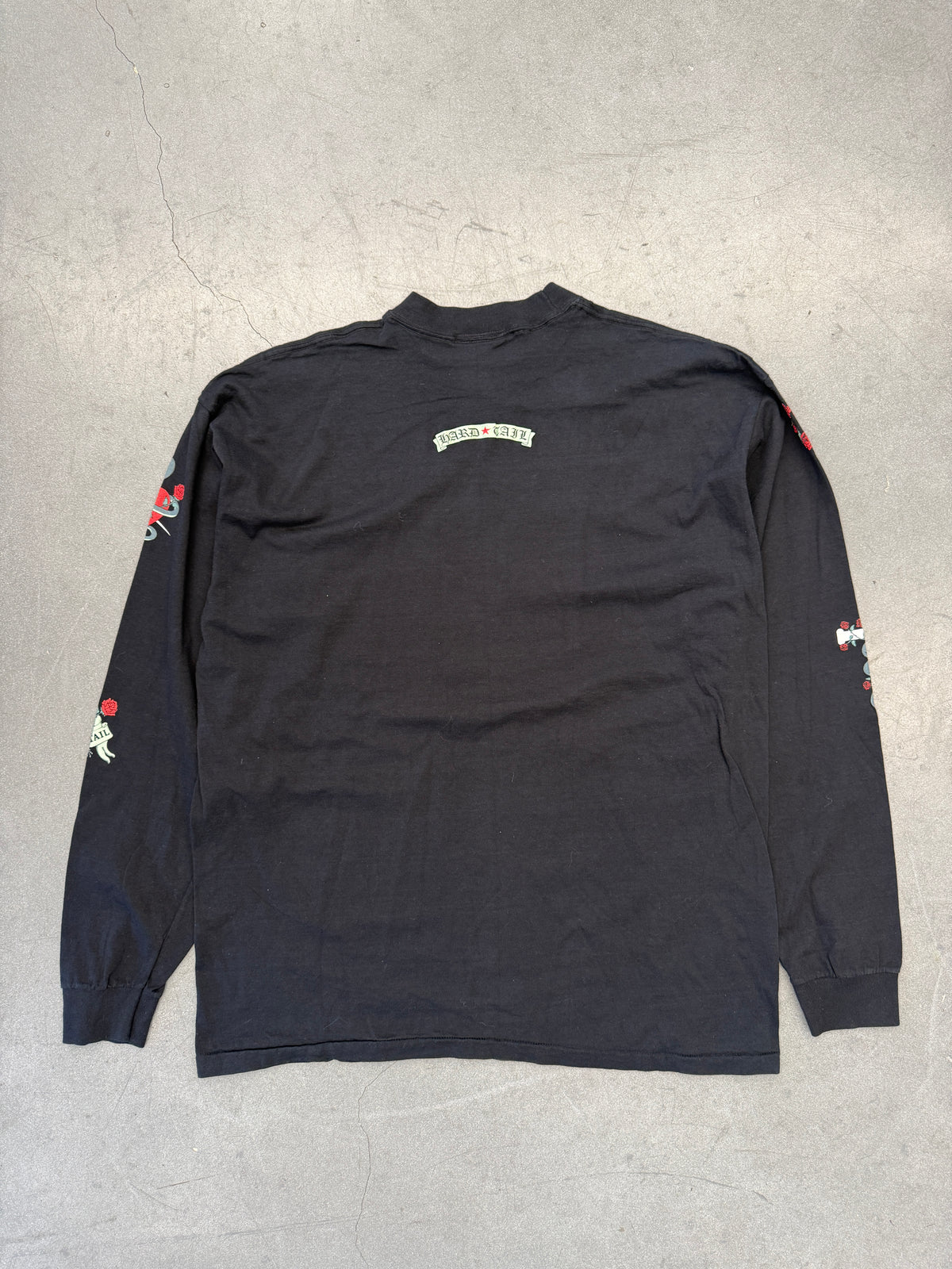 90S VINTAGE HARD TAIL TATTOO STYLE LONG SLEEVE TEE