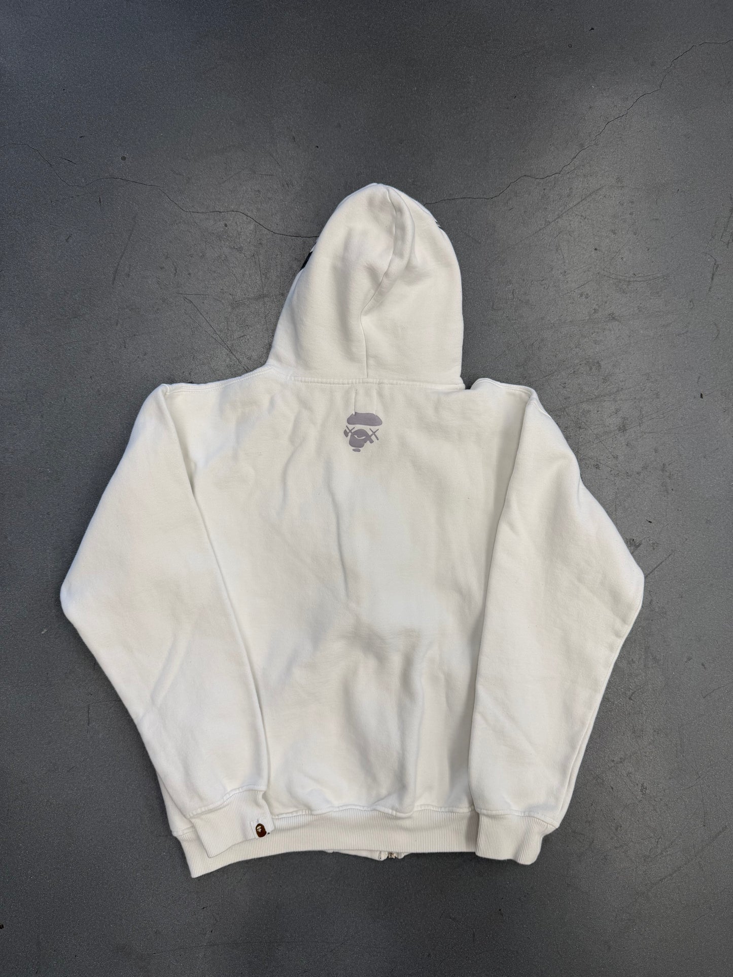 2005 KAWS X BAPE A BATHING APE BENDY FULL ZIP HOODIE