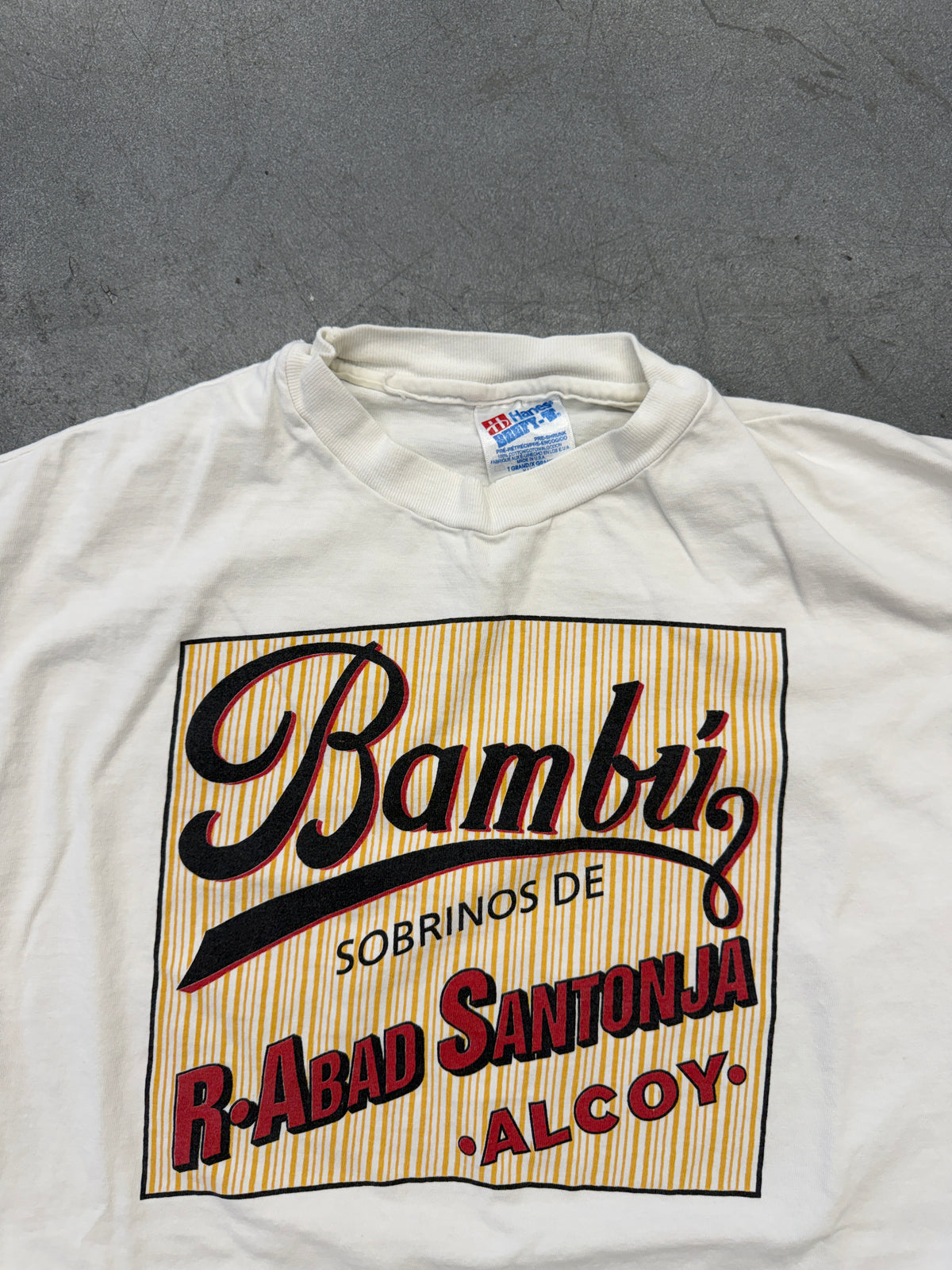 90'S BAMBU WORLD'S FINEST PAPERS TEE (HANES BEEFY T TAG)