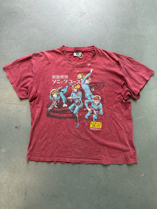 90'S SONIC YOUTH HYSTERIC COMICS JAPANESE TEE (LEE TAG)