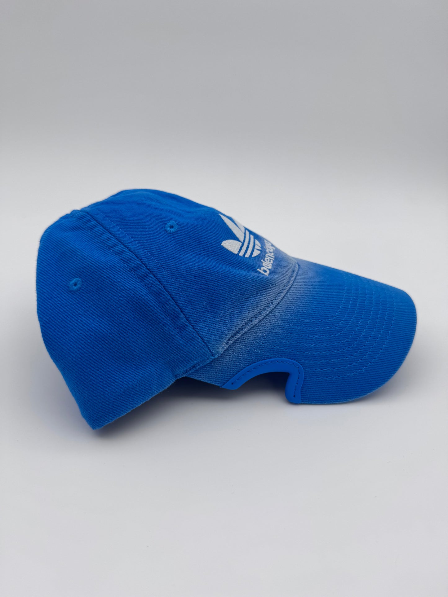 BALENCIAGA ADIDAS SPORTS CAP CUTOUT SIDES BLUE
