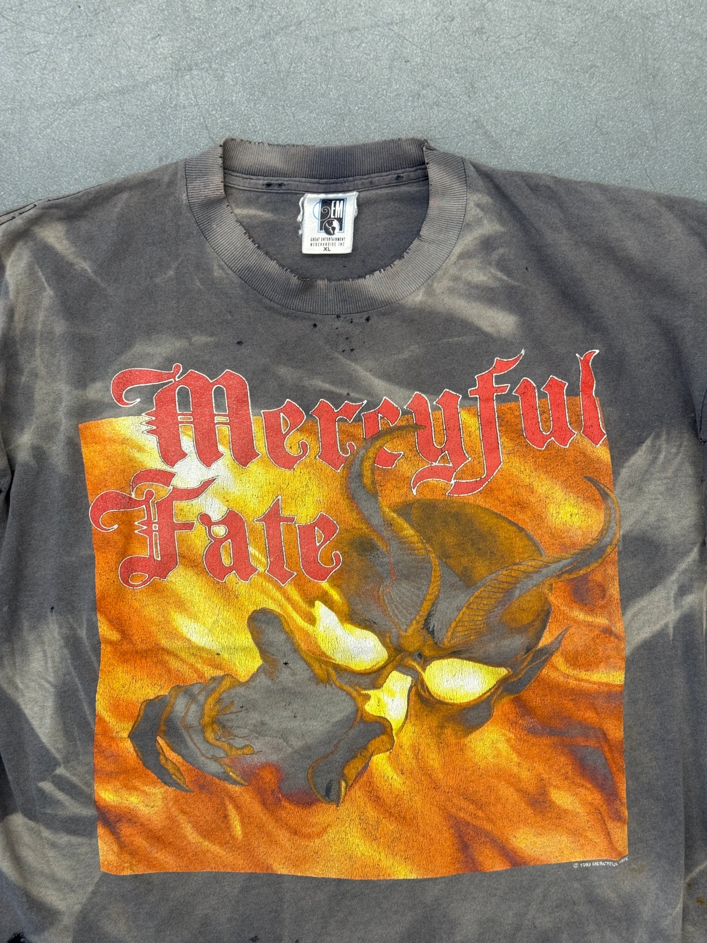 1993 MERCYFUL FATE NORTH AMERICAN TOUR TEE (WINTERLAND TAG)