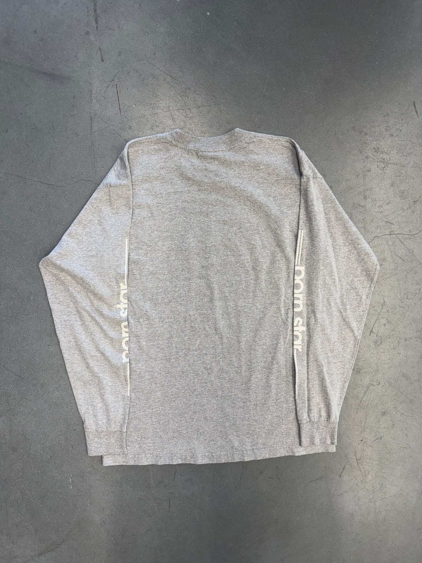 VINTAGE PORN STAR ADIDAS PARODY LS TEE