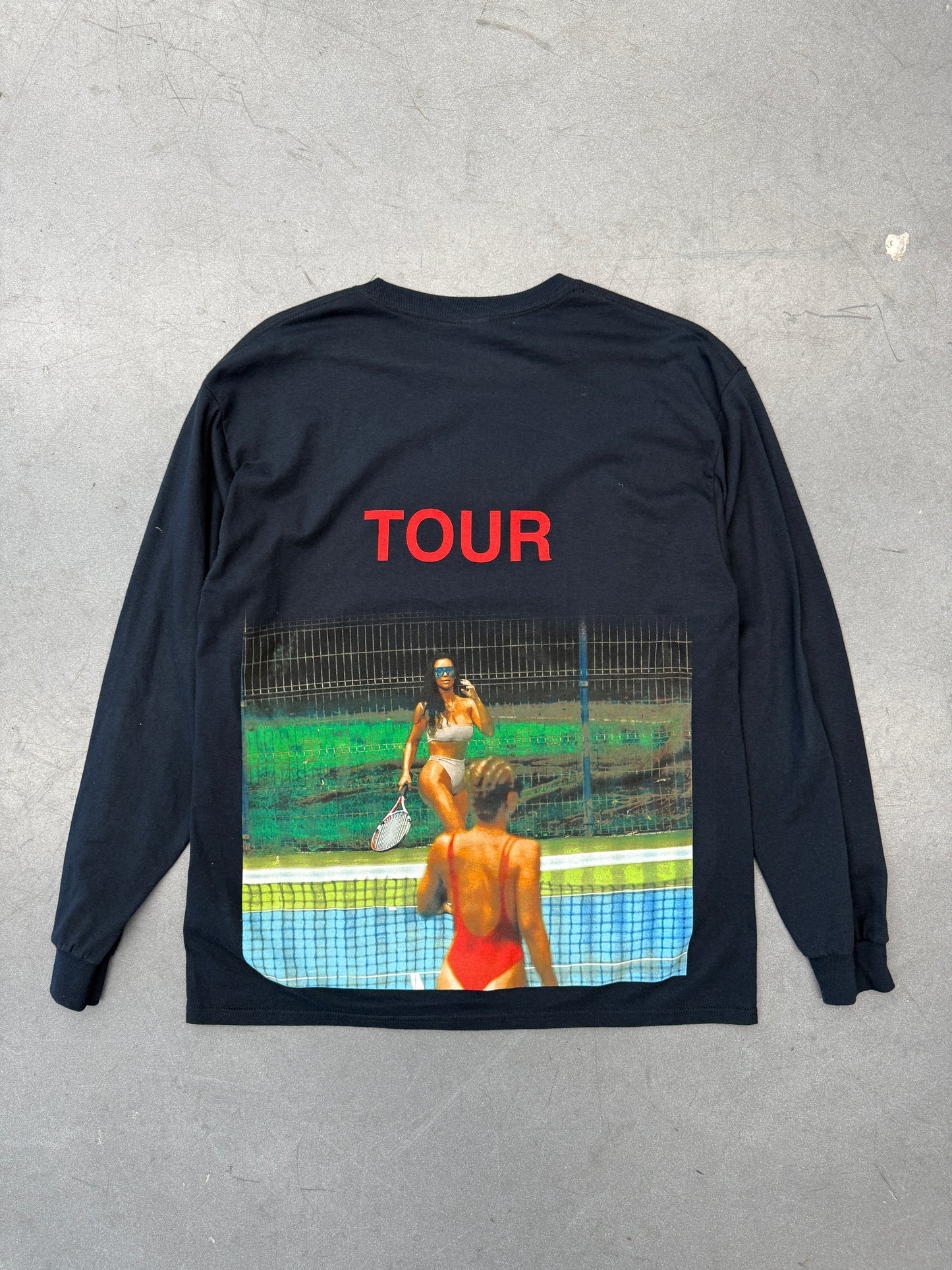 2016 KANYE WEST PABLO TOUR KIM LONG SLEEVE TEE
