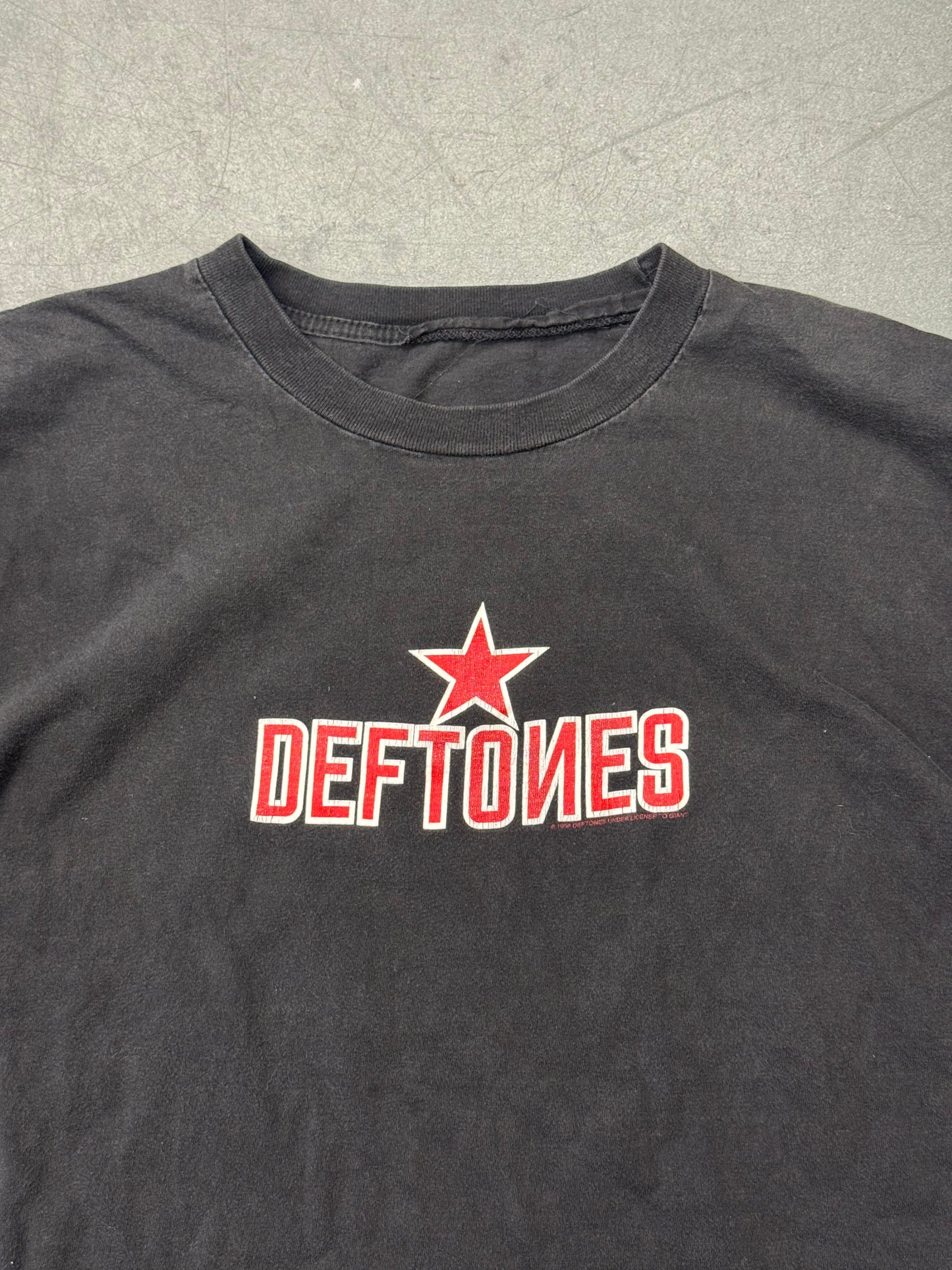 1998 DEFTONES SOVIET STAR TEE (PULLED TAG)