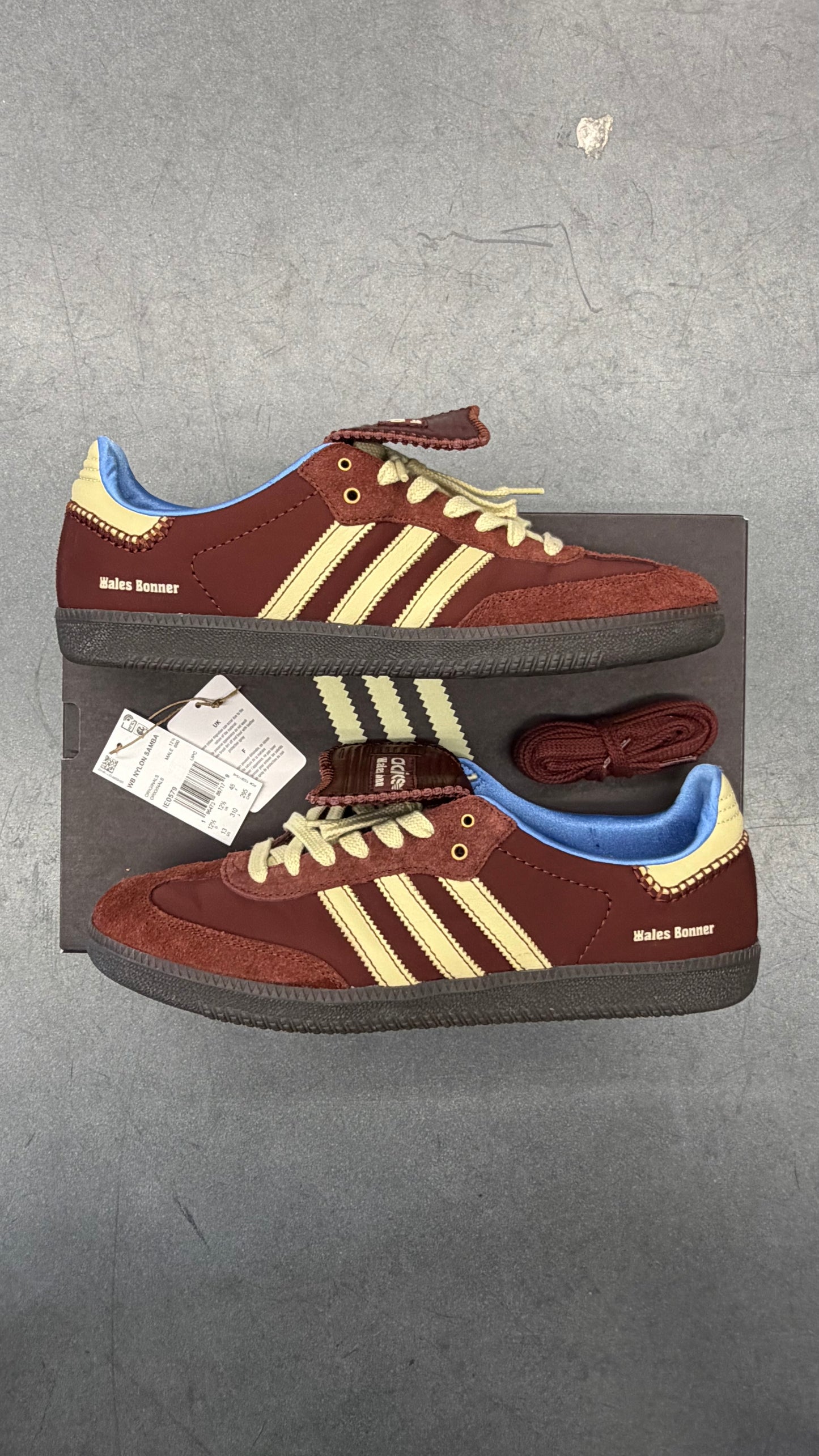 2023 ADIDAS SAMBA NYLON WALES BONNER - FOX BROWN