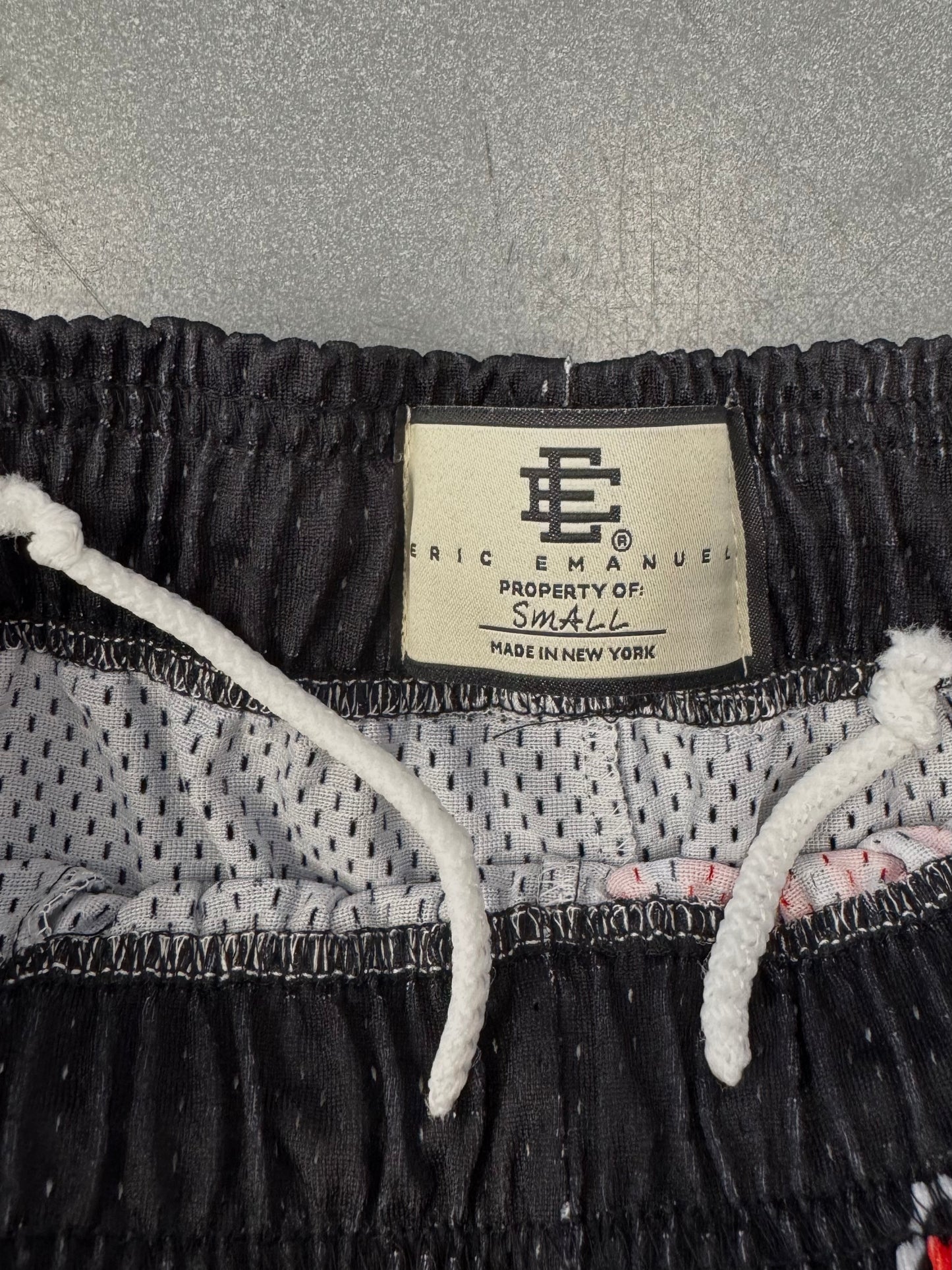 2025 ERIC EMANUEL X MATTY BOY EE SHORTS - BLACK/BLUE