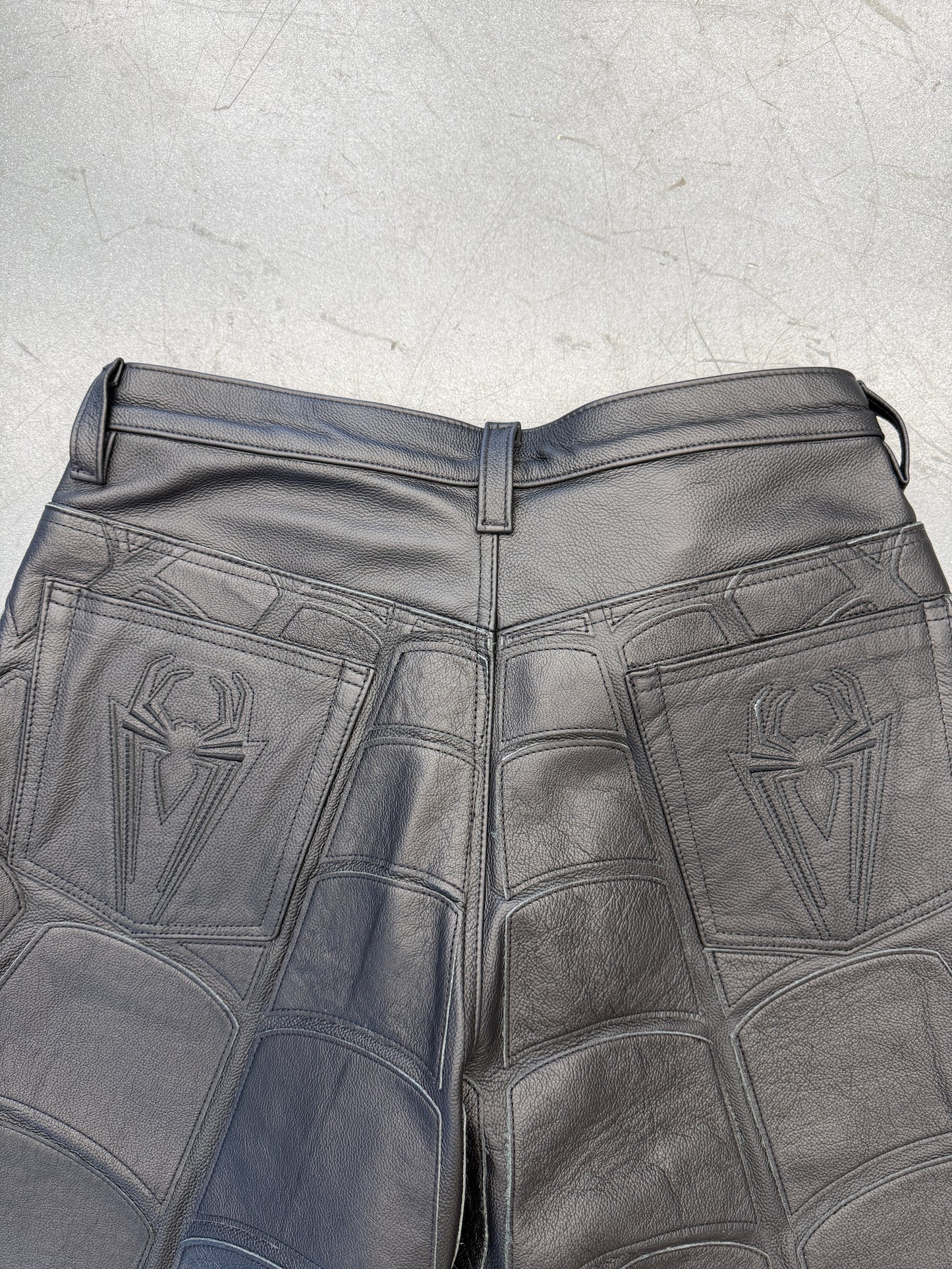 SS26 SUPREME VANSON LEATHERS SPIDER-MAN SHORTS