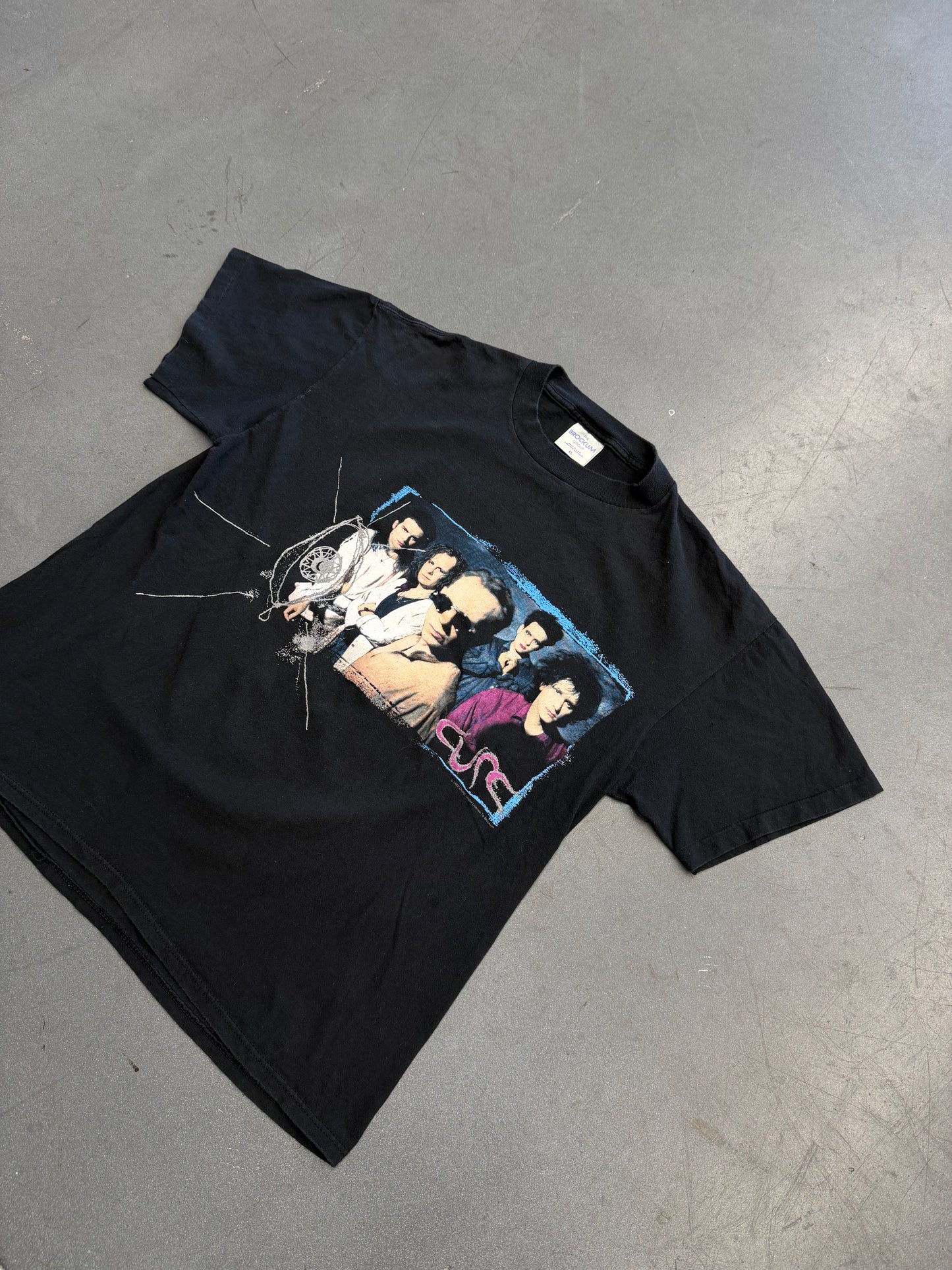 1992 THE CURE WISH TOUR TEE (BROCKUM TAG)