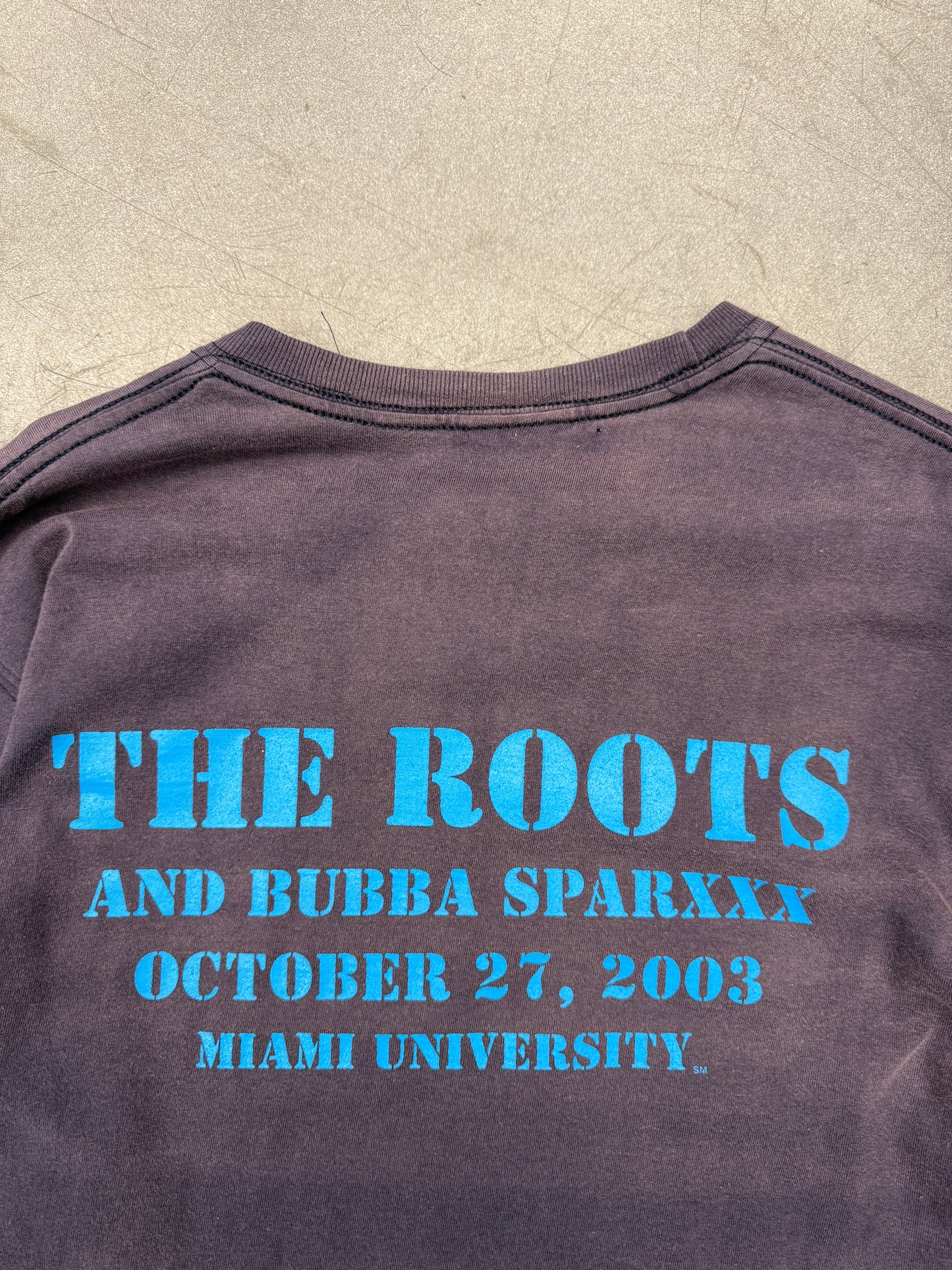 2003 THE ROOTS "DO YOU WANT MORE?" LS TEE (JERZEES TAG)