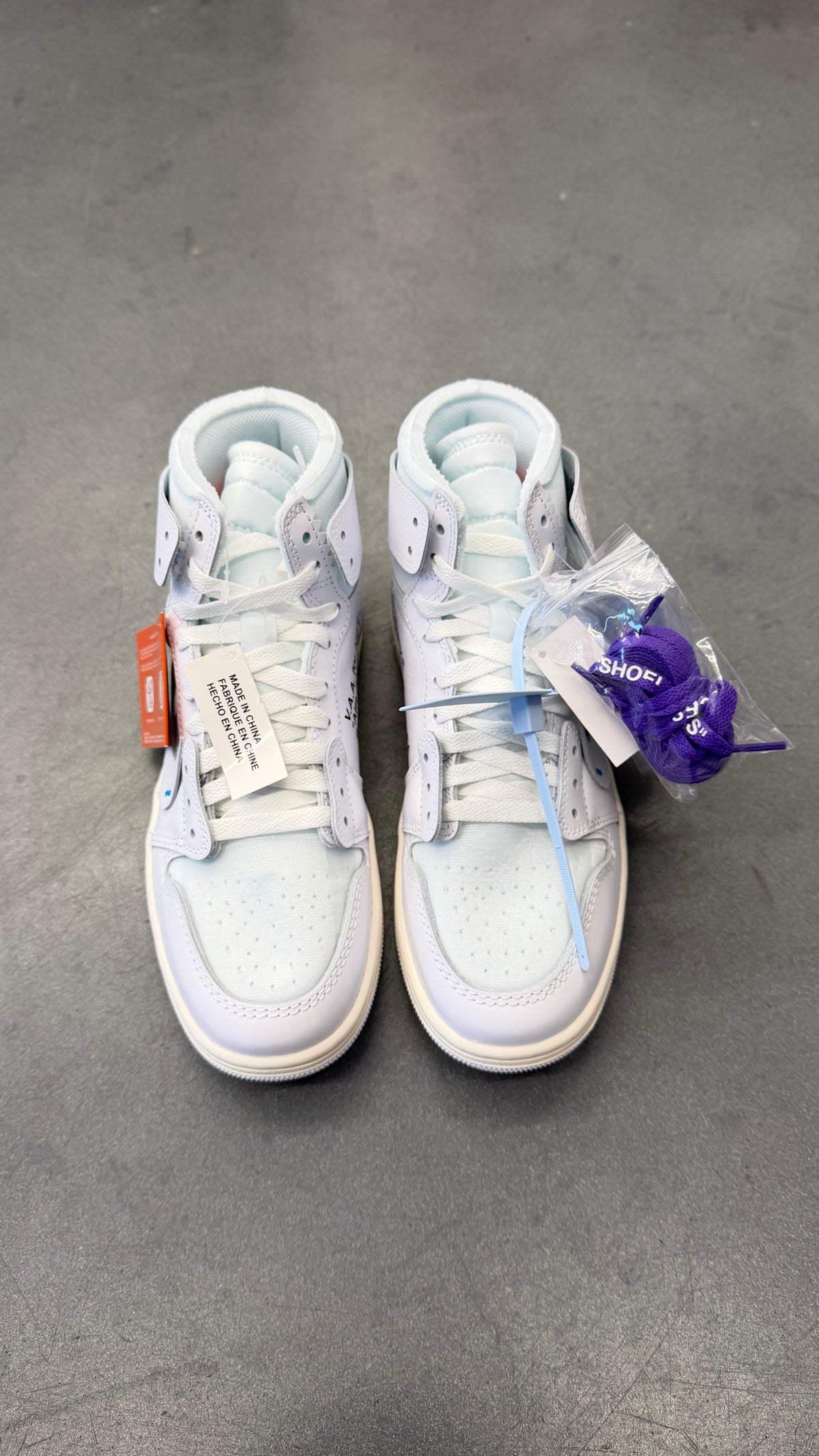2026 JORDAN 1 RETRO HIGH VIRGIL ABLOH ARCHIVE ALASKA