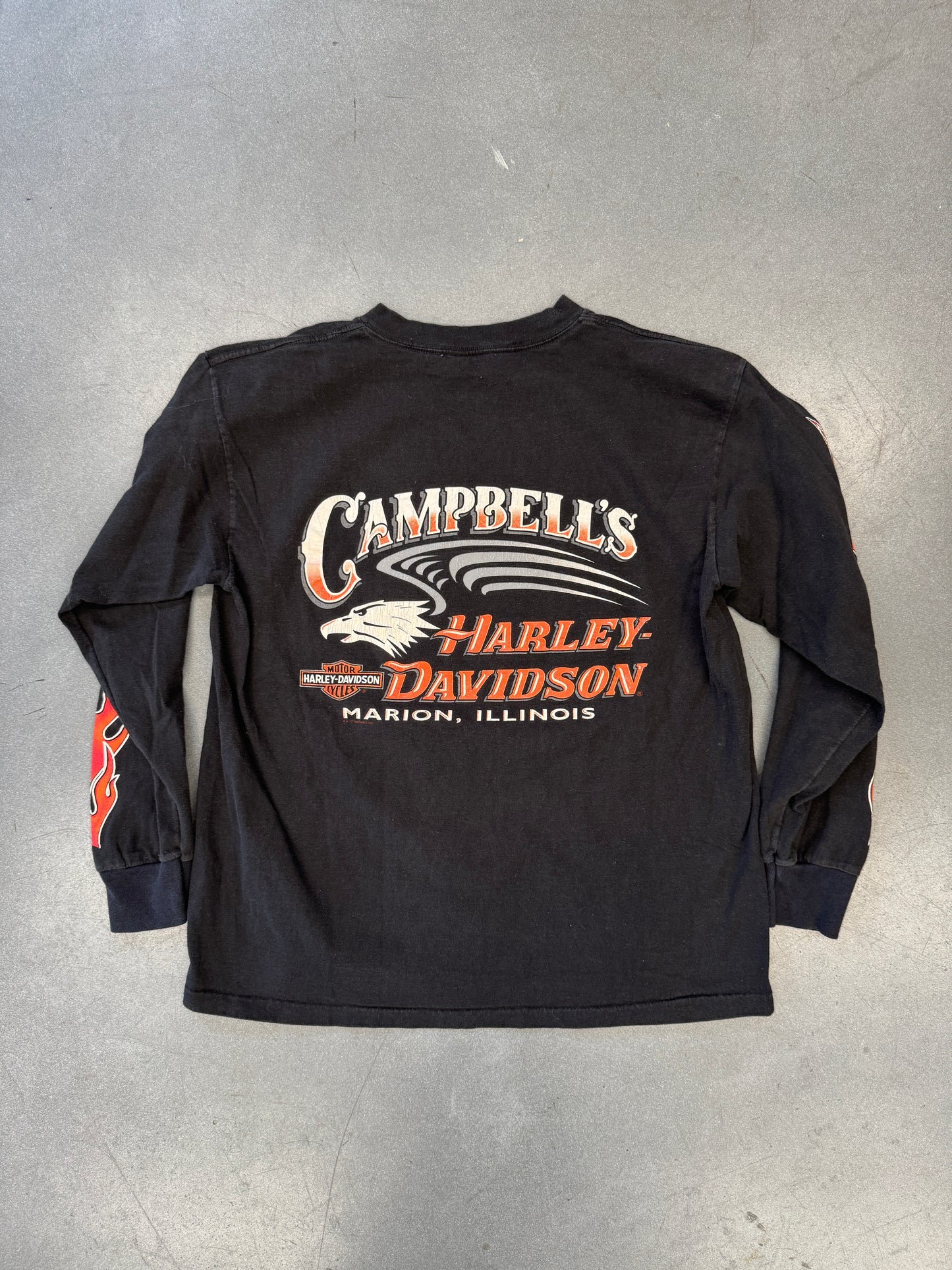 1998 HARLEY-DAVIDSON UNTAMED TIGER FLAME LS (HARLEY TAG)