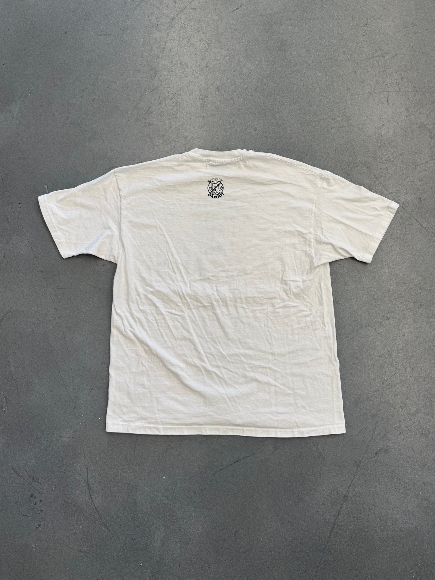 1991 DON'T PANIC! "NOBODY KNOWS I'M A FAG." TEE (HANES TAG)