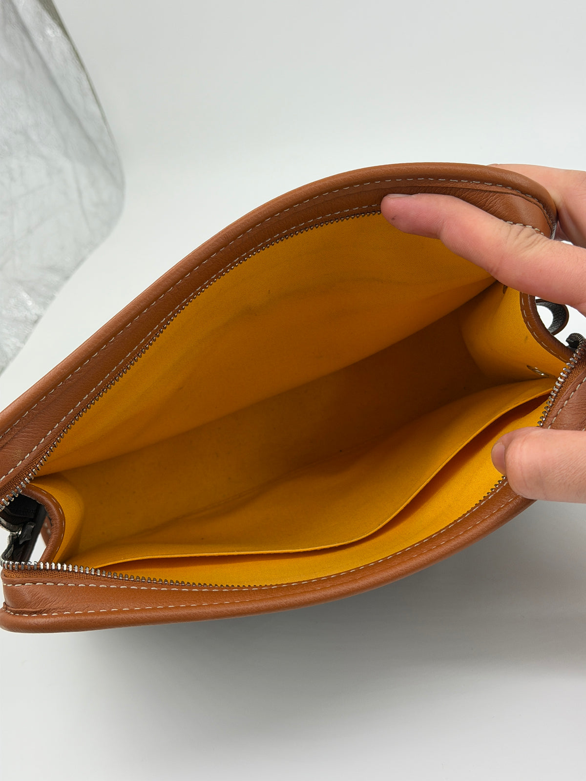 GOYARD JOUVENCE TOILETRY POUCH - BROWN/BLACK