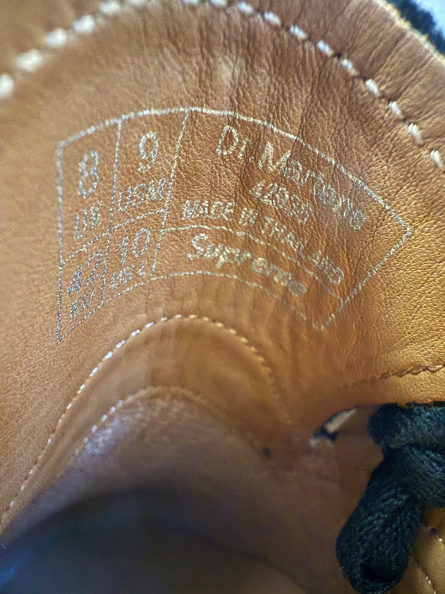 FW25 SUPREME DR. MARTENS 1461 3-EYE SHOE - BLACK