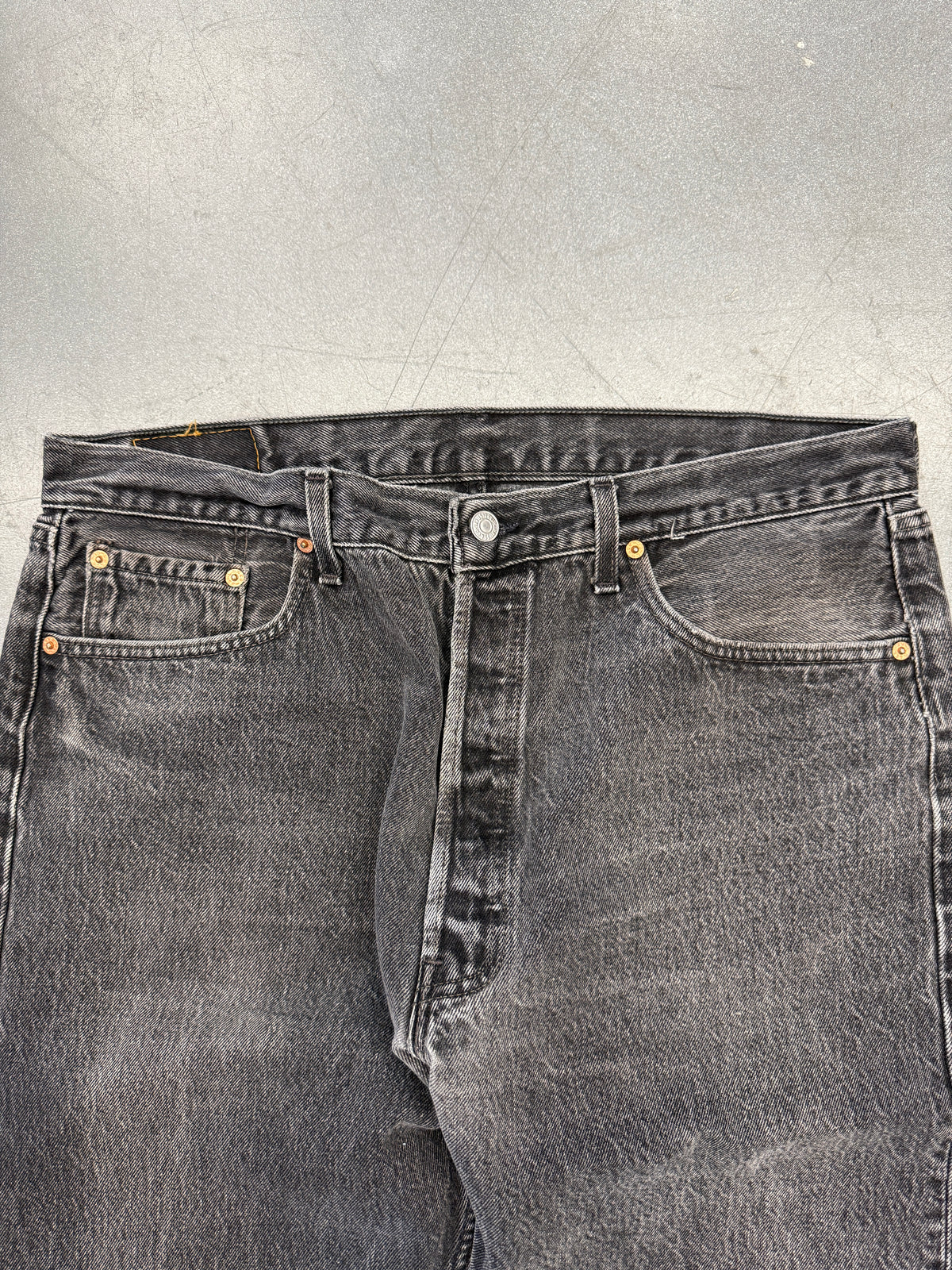 90'S LEVIS 501 JEANS - BLACK