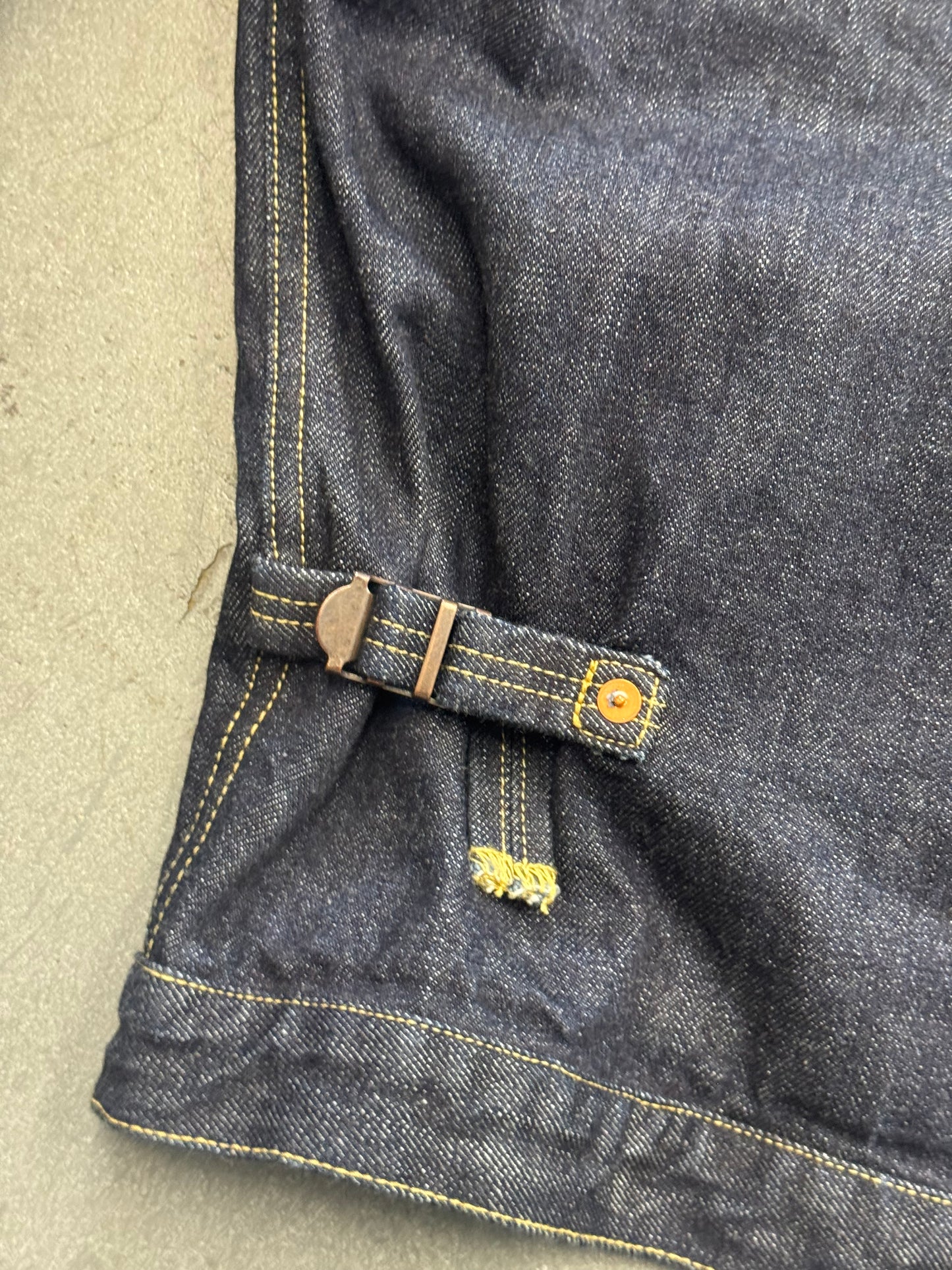 HUMAN MADE X KAWS DENIM WORK JACKET - INDIGO