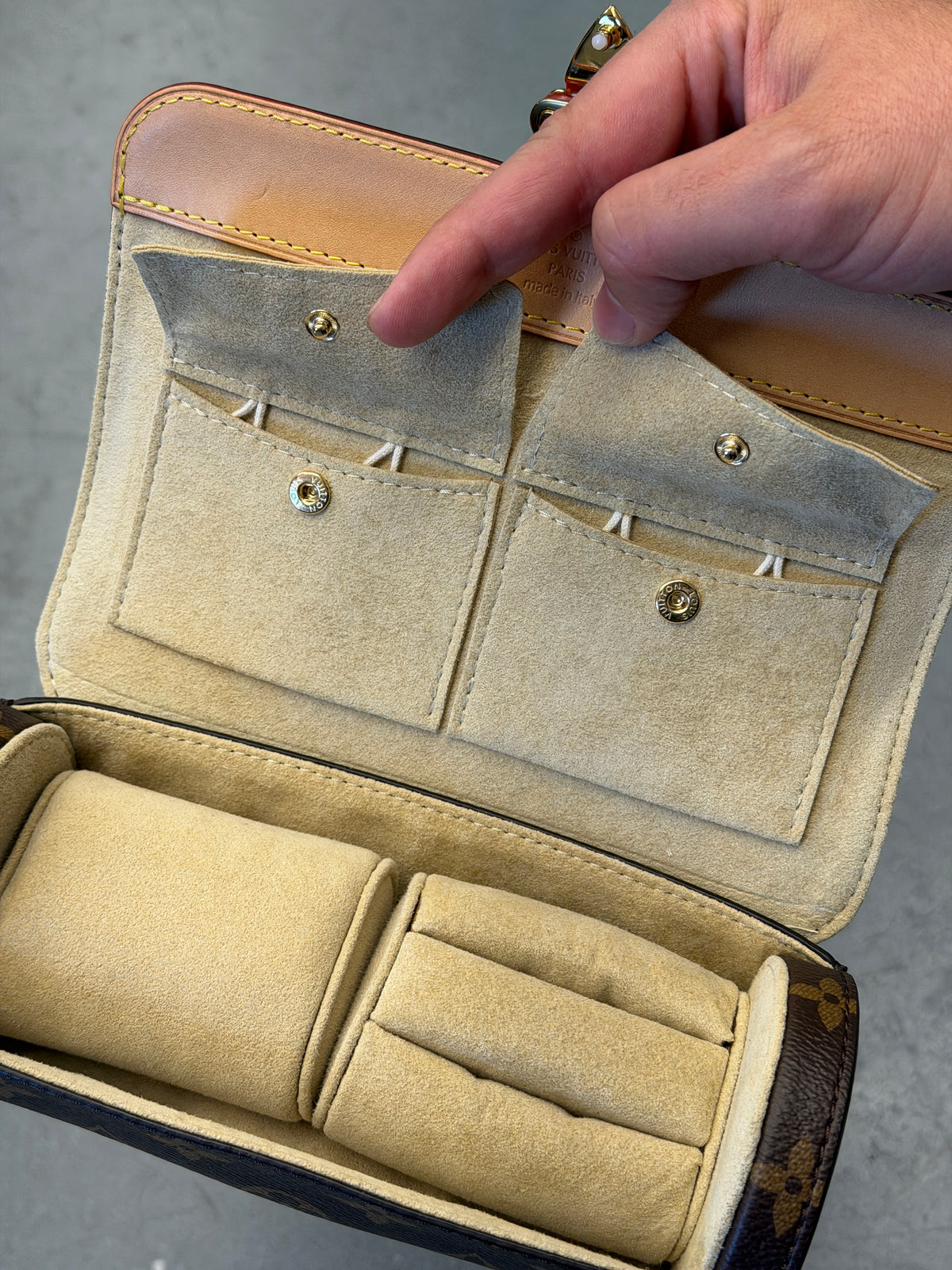 LOUIS VUITTON MONOGRAM JEWELRY CASE