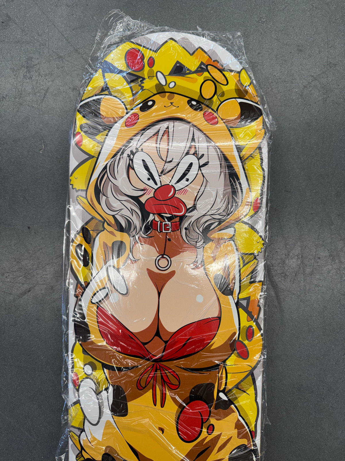 ART OF HIP HOP SLAWN AND OPAKE PIKA SKATEBOARD DECK