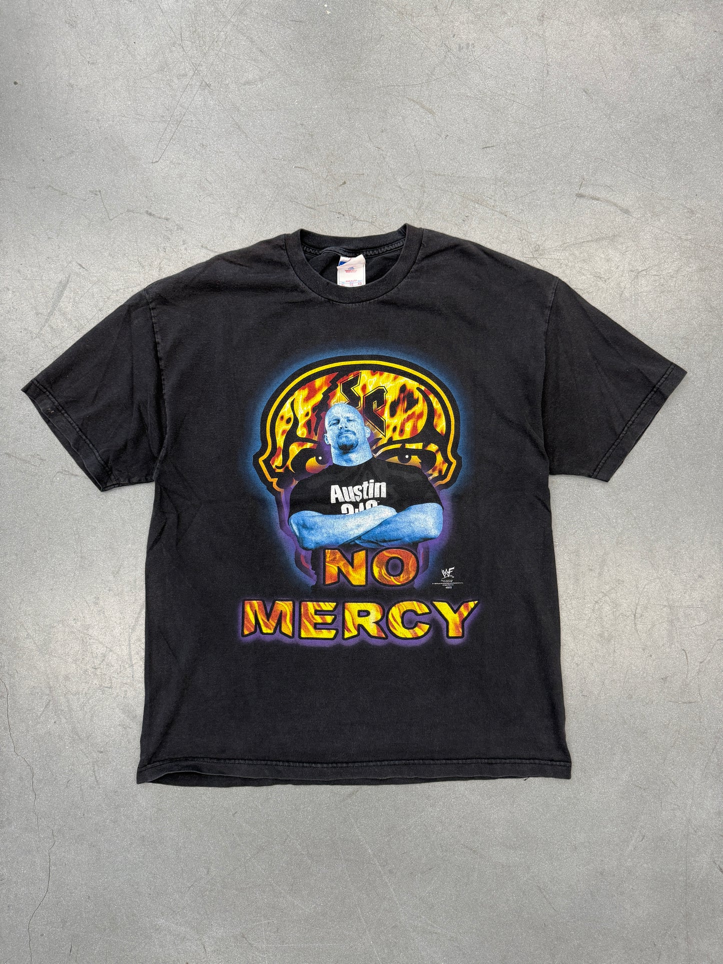1999 WWF STONE COLD NO MERCY TEE (MURINA TAG)
