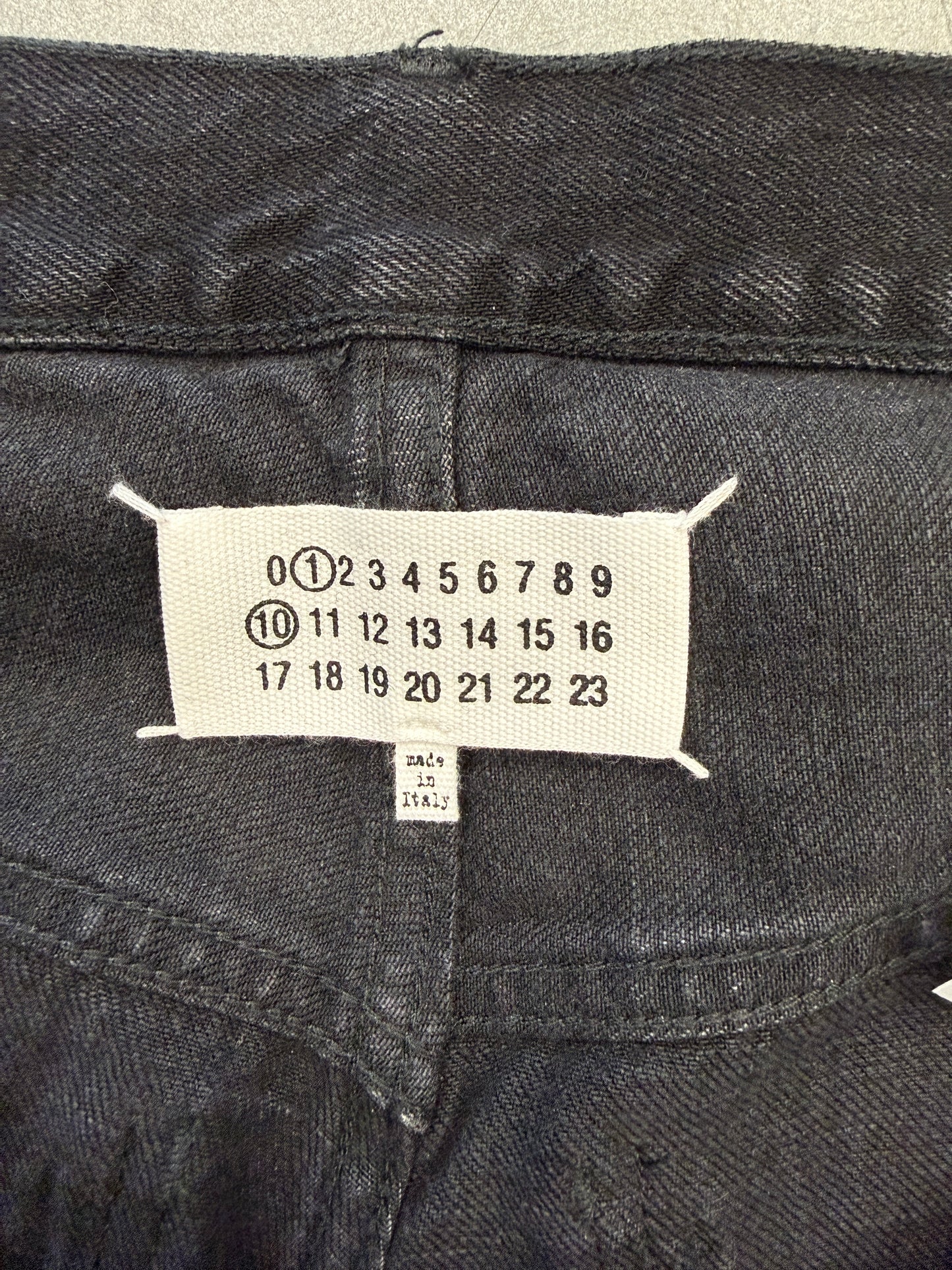 MAISON MARGIELA MM6 5 POCKET STRAIGHT-LEG JEANS