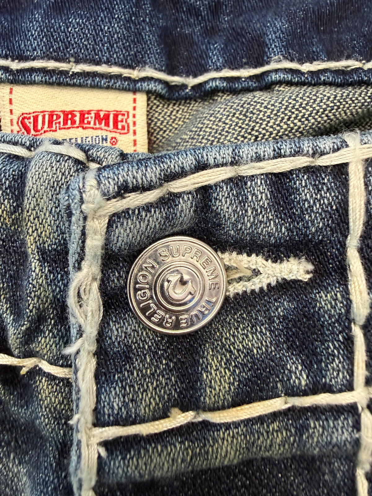 FW25 SUPREME TRUE RELIGION PATCHWORK CARGO PANT