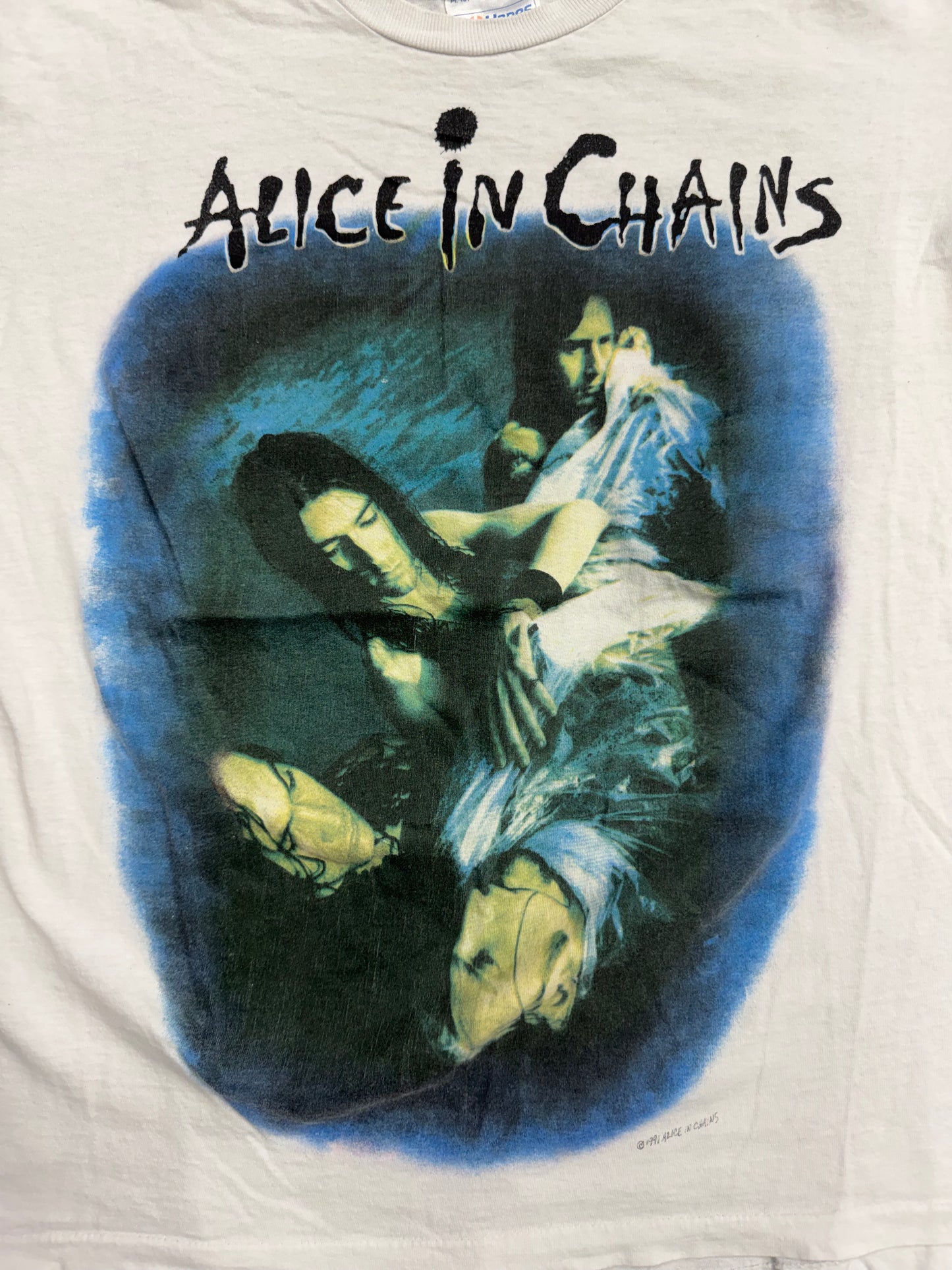 1991 ALICE IN CHAINS WE DIE YOUNG PROMO TEE (HANES TAG)