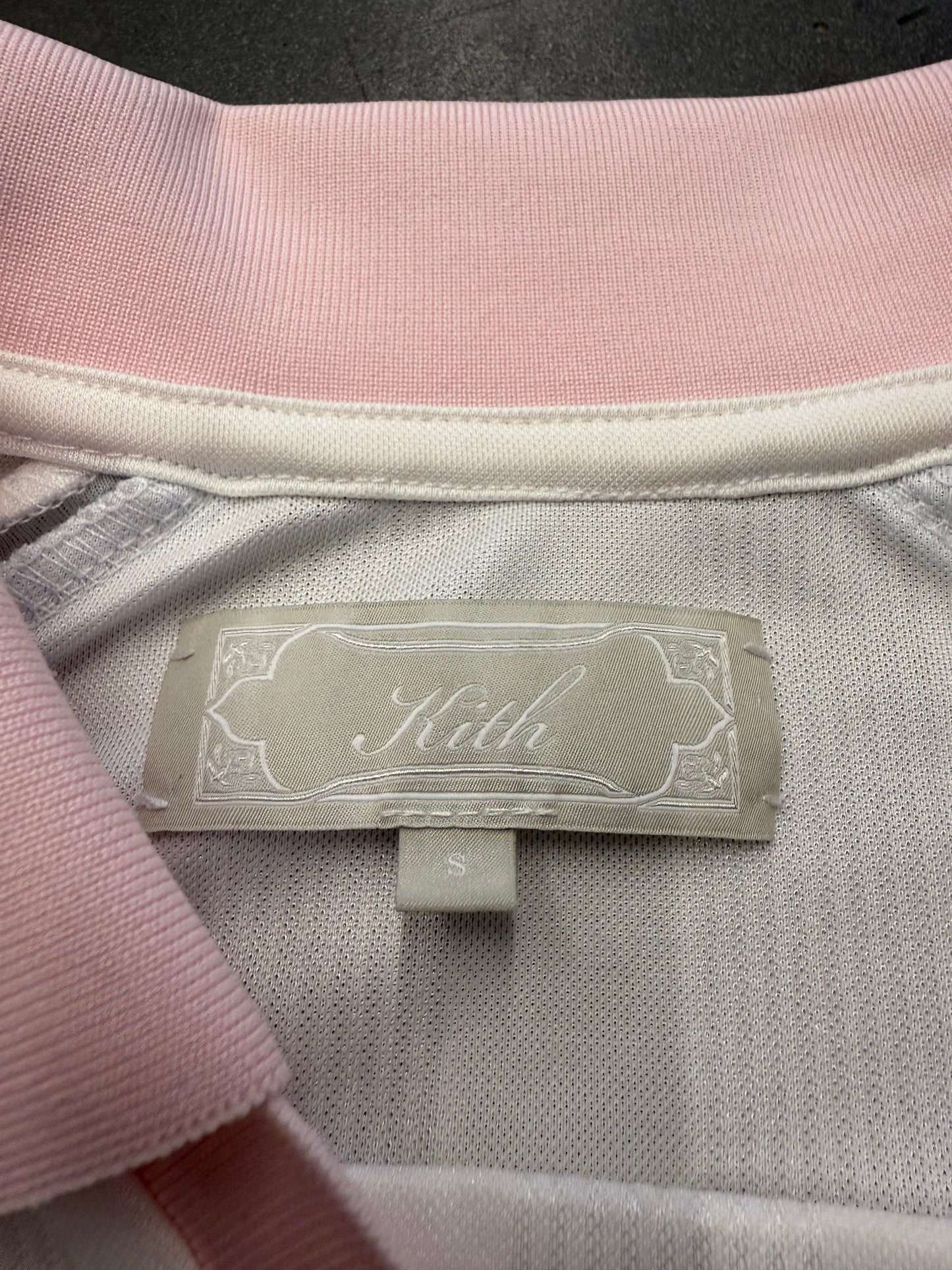 KITH MIAMI SOCCER JERSEY WHITE PINK