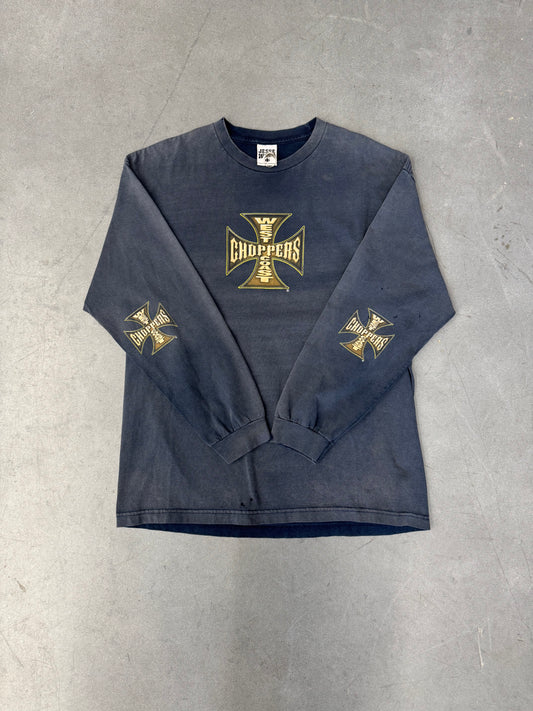 90'S WEST COAST CHOPPERS LONG BEACH, CA LS TEE (PULLED TAG)