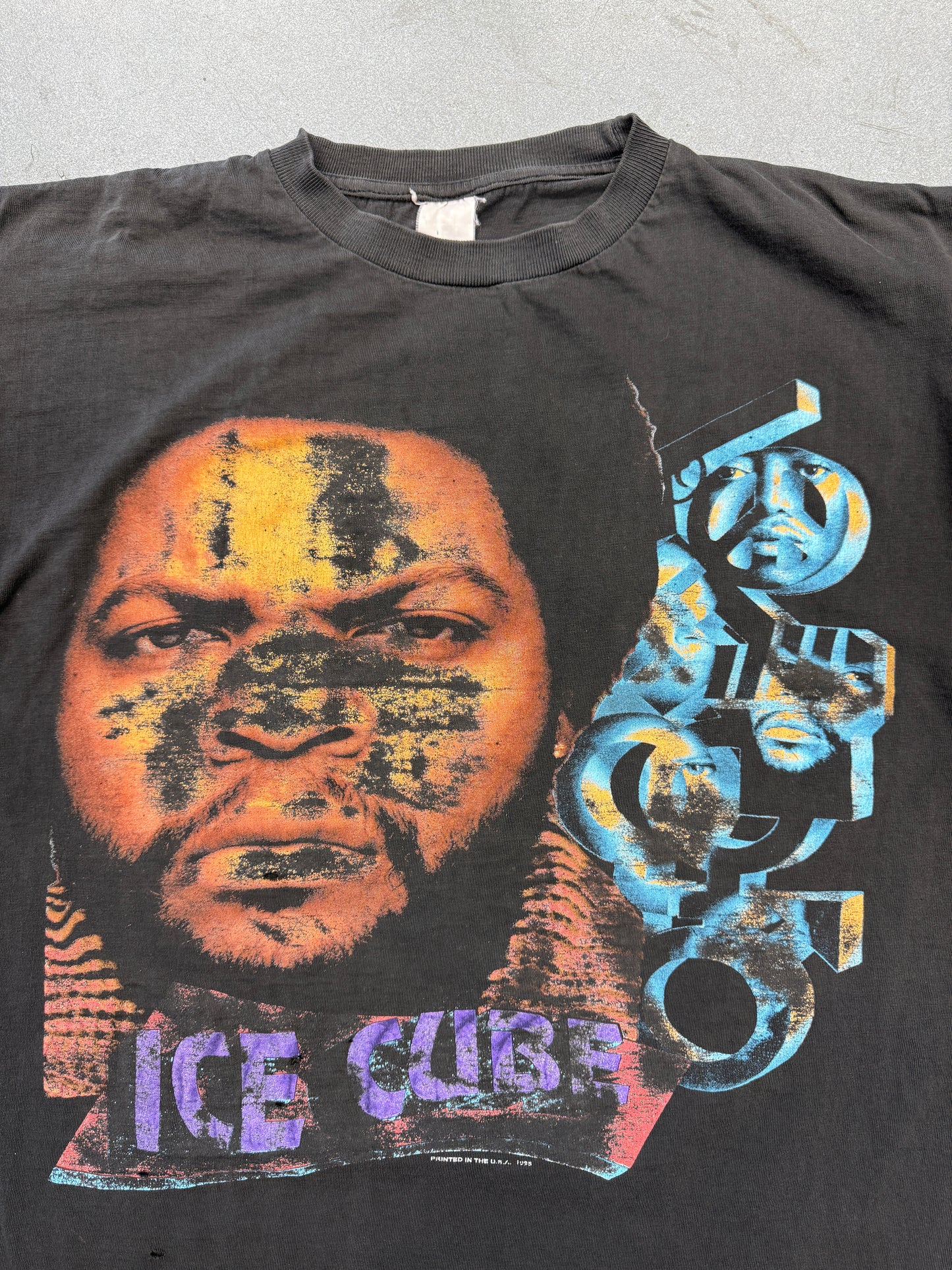 1995 ICE CUBE WHAT CAN I DO BOOTLEG RAP TEE (FADEDS TAG)