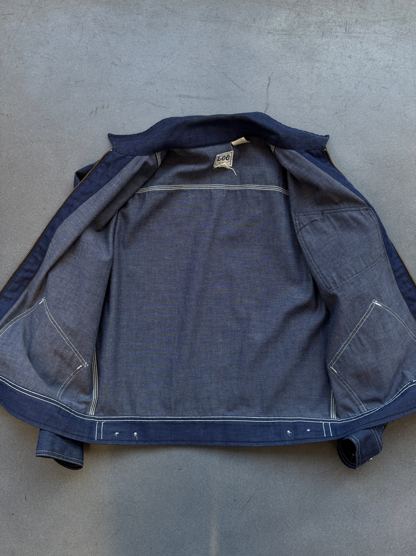 1960'S LEE 91B 3 POCKET DENIM JACKET