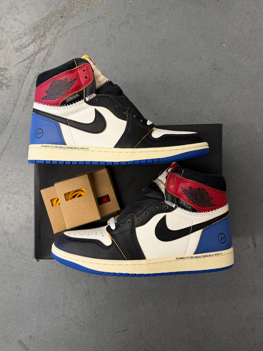 2026 JORDAN 1 RETRO HIGH OG SP FRAGMENT X UNION LA VARSITY RED SPORT ROYAL (W/BOX)