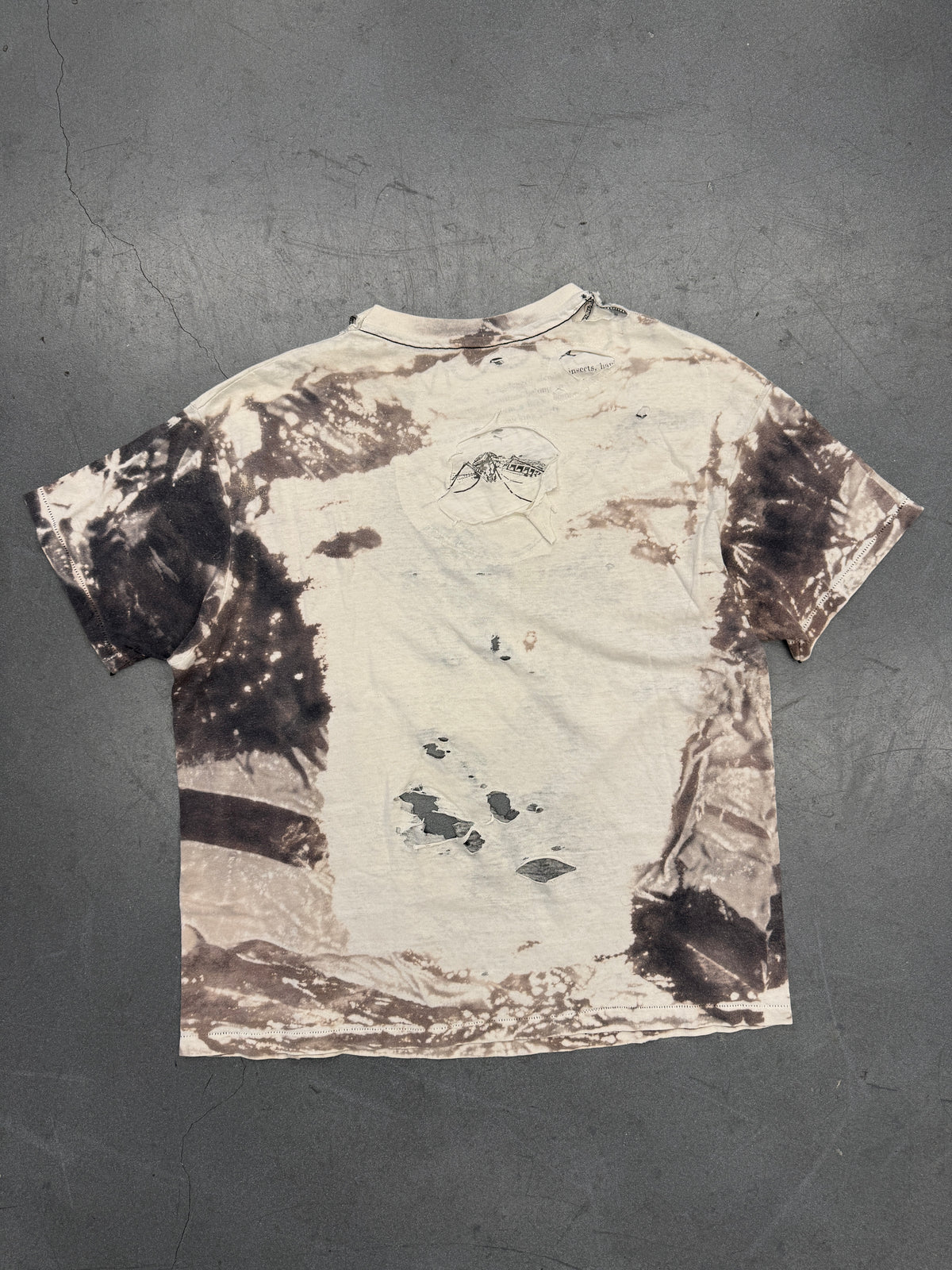 80S MOSQUITOHEAD SID VICIOUS DISTRESSED & REPAIRED TEE (PULLED TAG)