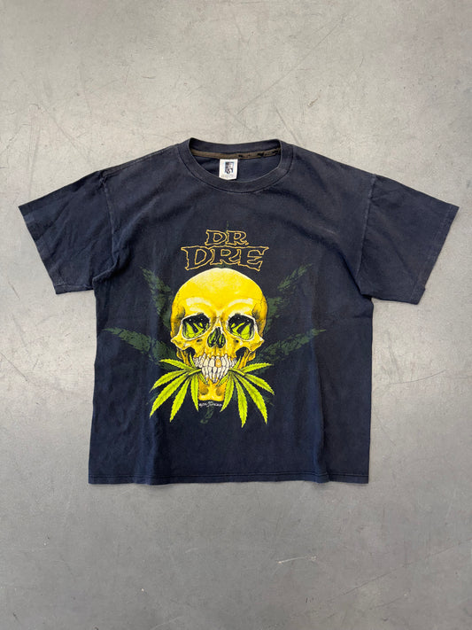 90S DR. DRE IN BUD WE TRUST PUSHEAD RAP TEE (GEM TAG)