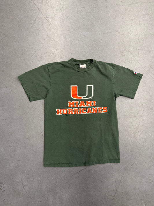 Y2K MIAMI HURRICANES "CANES" TEE (CHAMPION TAG)