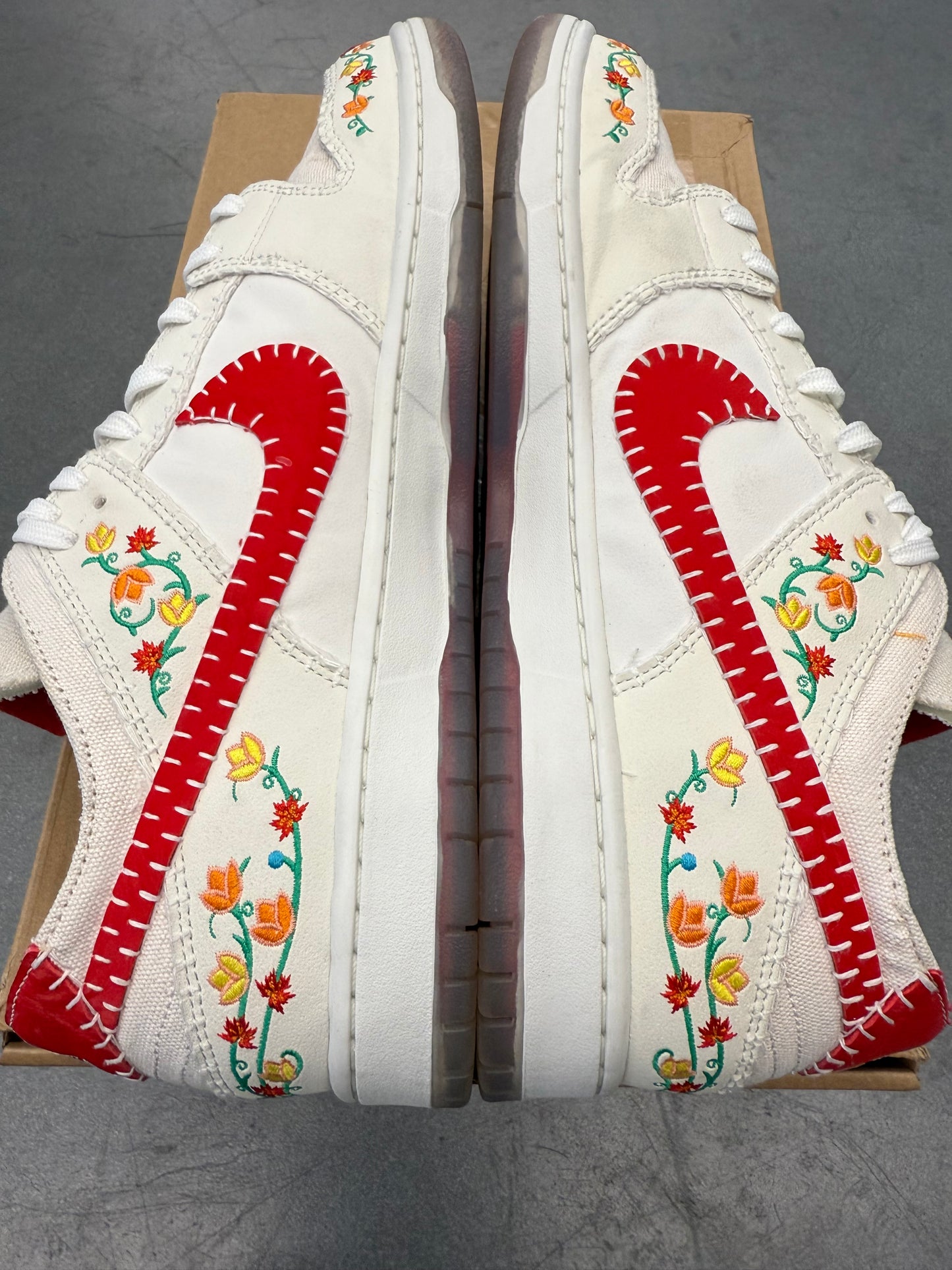 2023 SIZE 13 NIKE SB DUNK LOW DECON N7 OPTI YELLOW UNIVERSITY RED