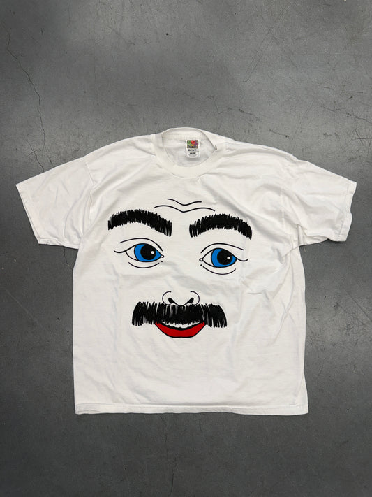 9OS MR. DOLL FACE MUSTACHE TEE (FOTL TAG)