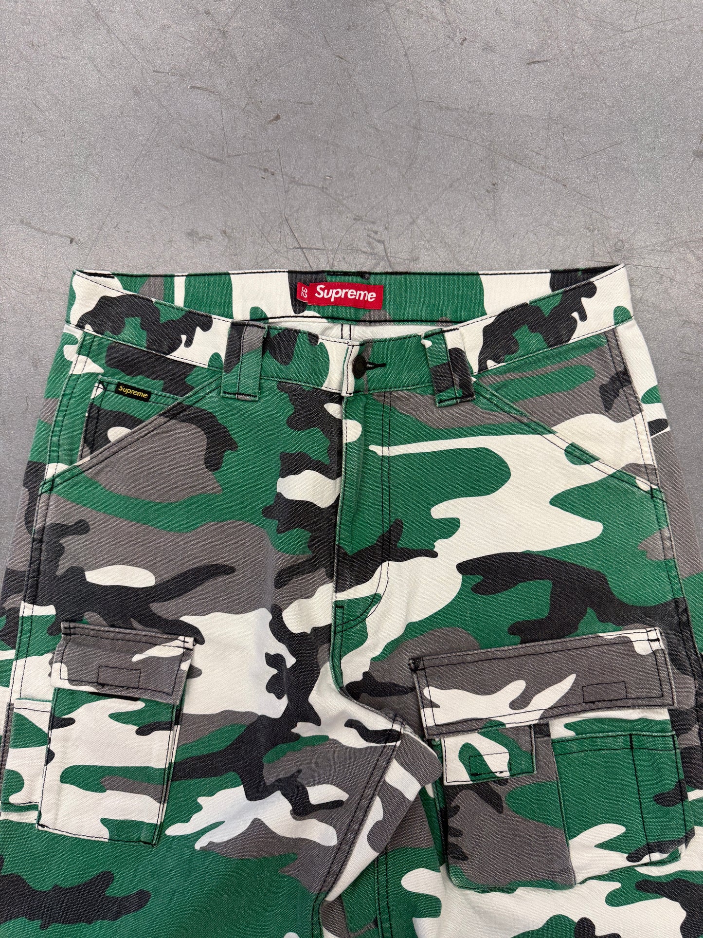 FW25 SUPREME ZIP-OFF UTILITY PANT - GREEN CAMO