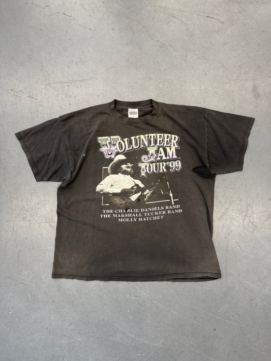 1999 VOLUNTEER JAM TOUR FADED TEE (TULTEX TAG)