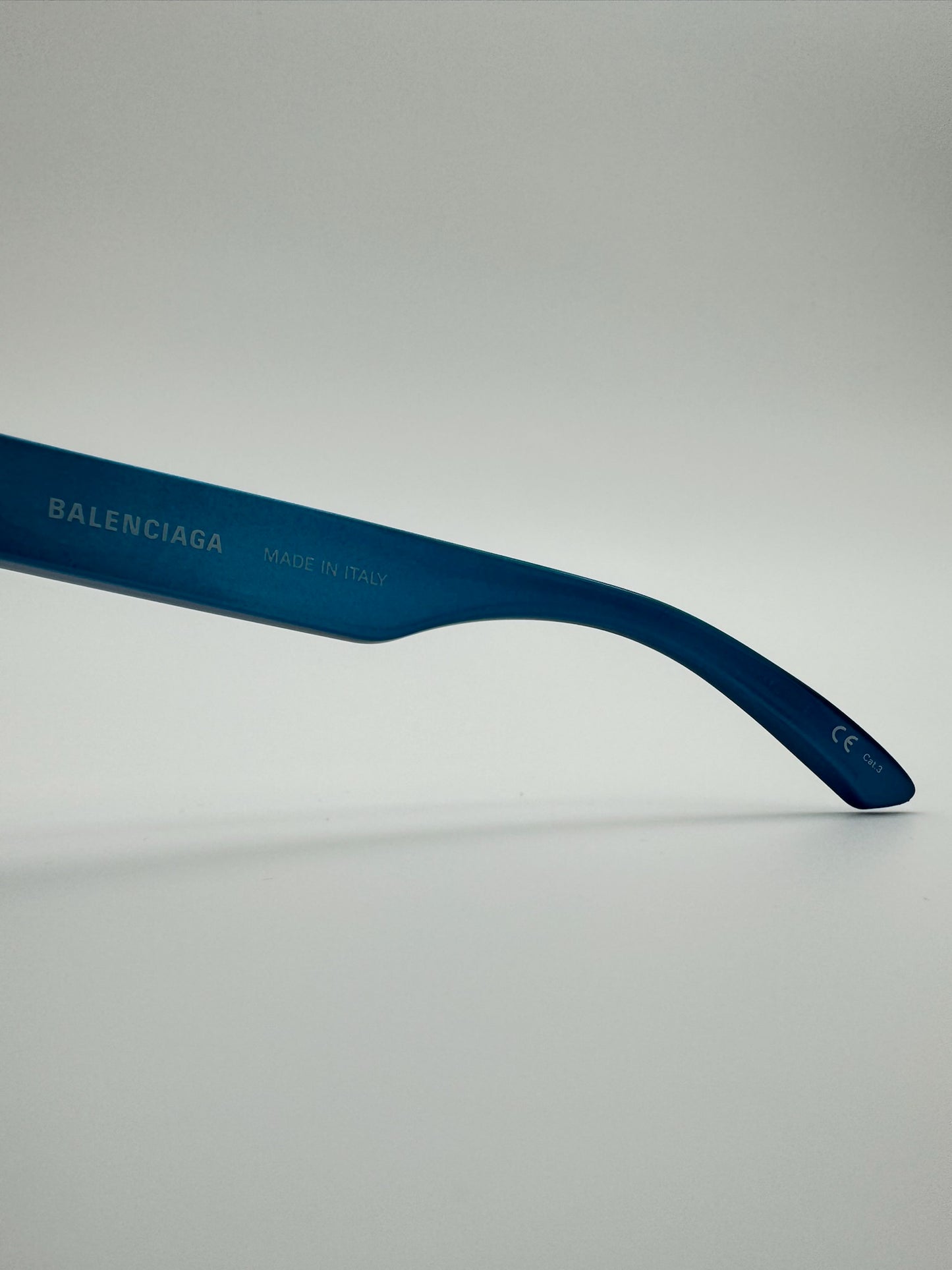 BALENCIAGA XPANDER CAT-EYE FRAME SUNGLASSES BLUE